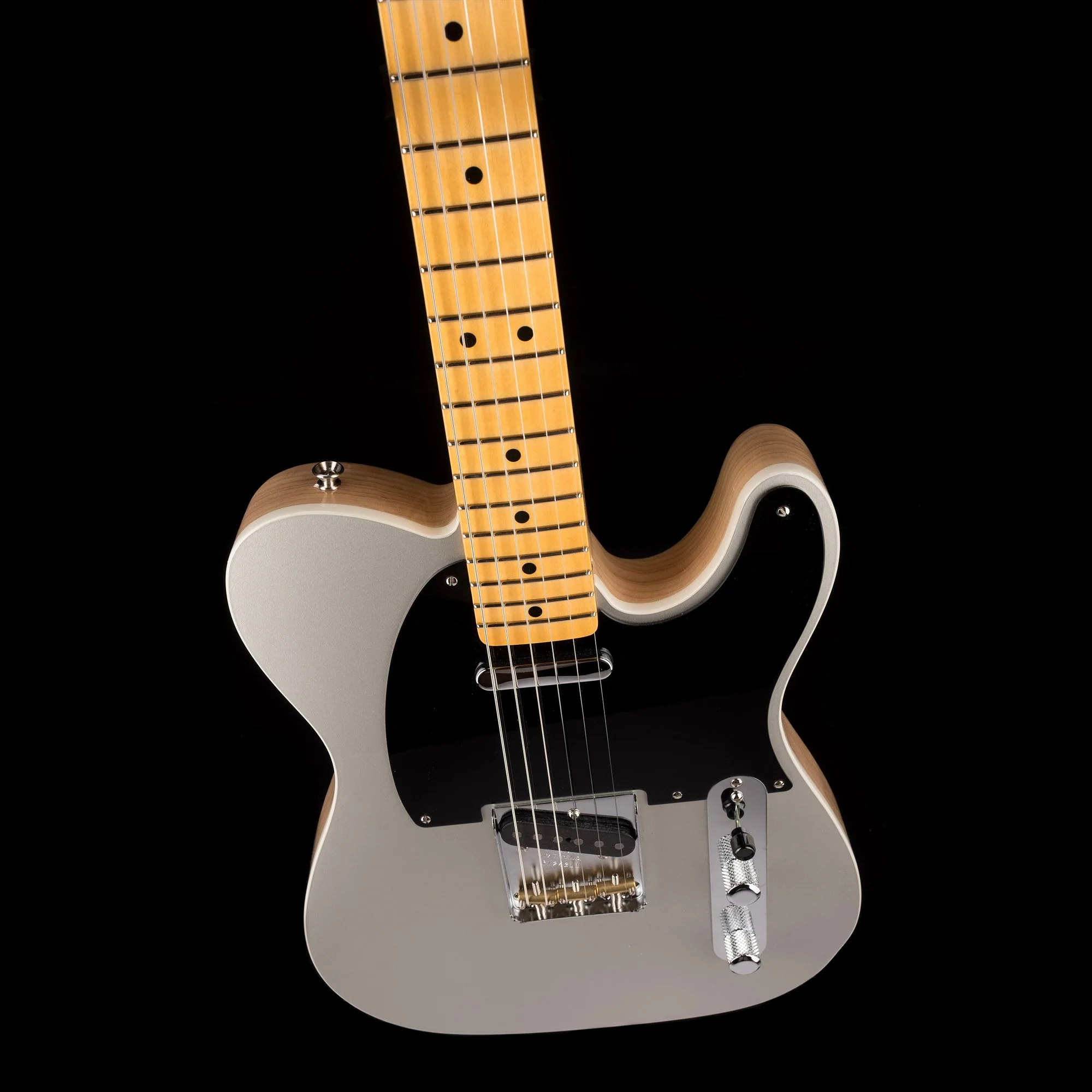 Fender Custom Shop Truetone Two Tone Telecaster NOS Inca Silver - Image 4