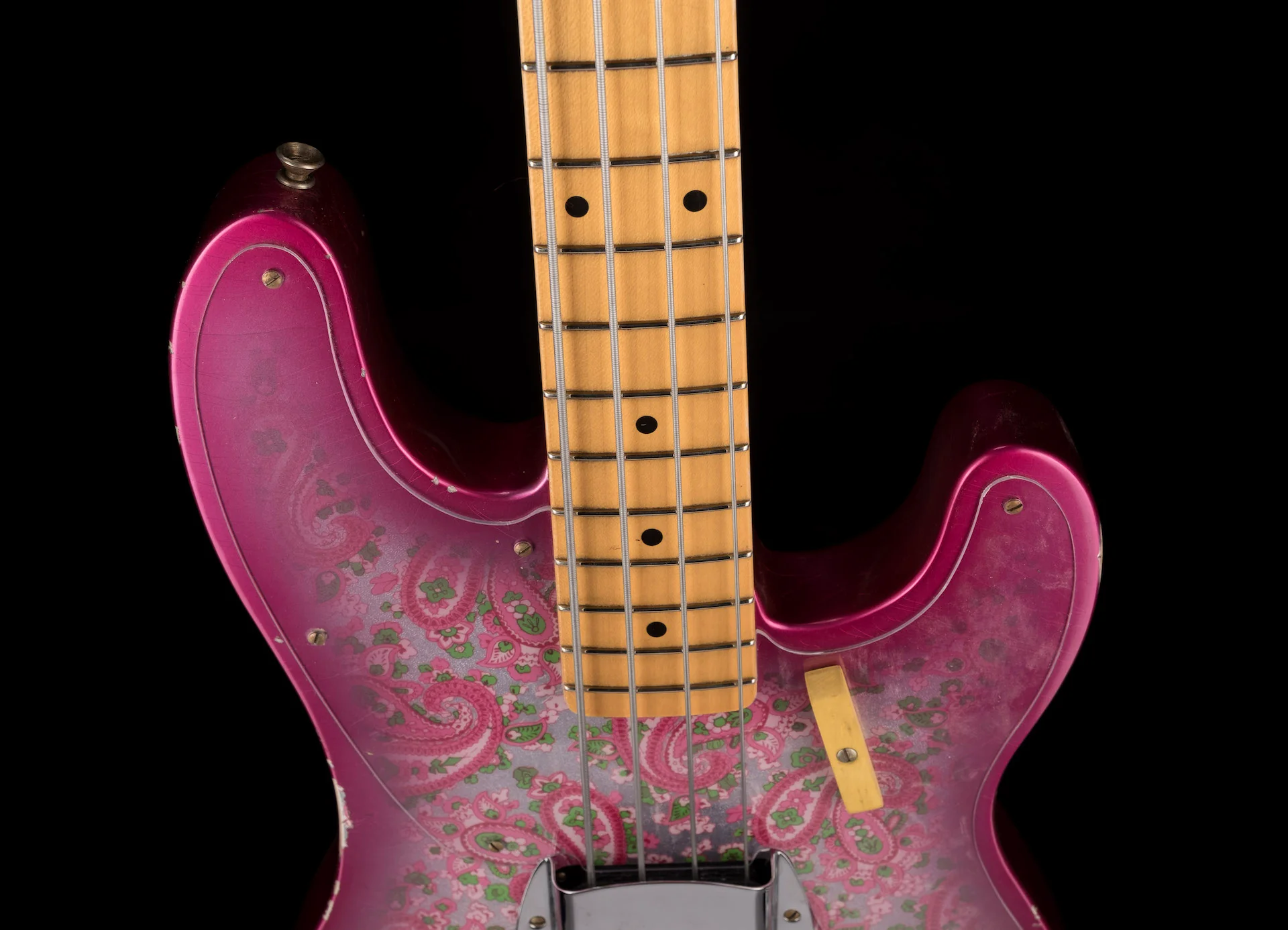 Fender Custom Shop Vintage Custom 1951 Precision Bass Relic Pink Paisley - Image 3