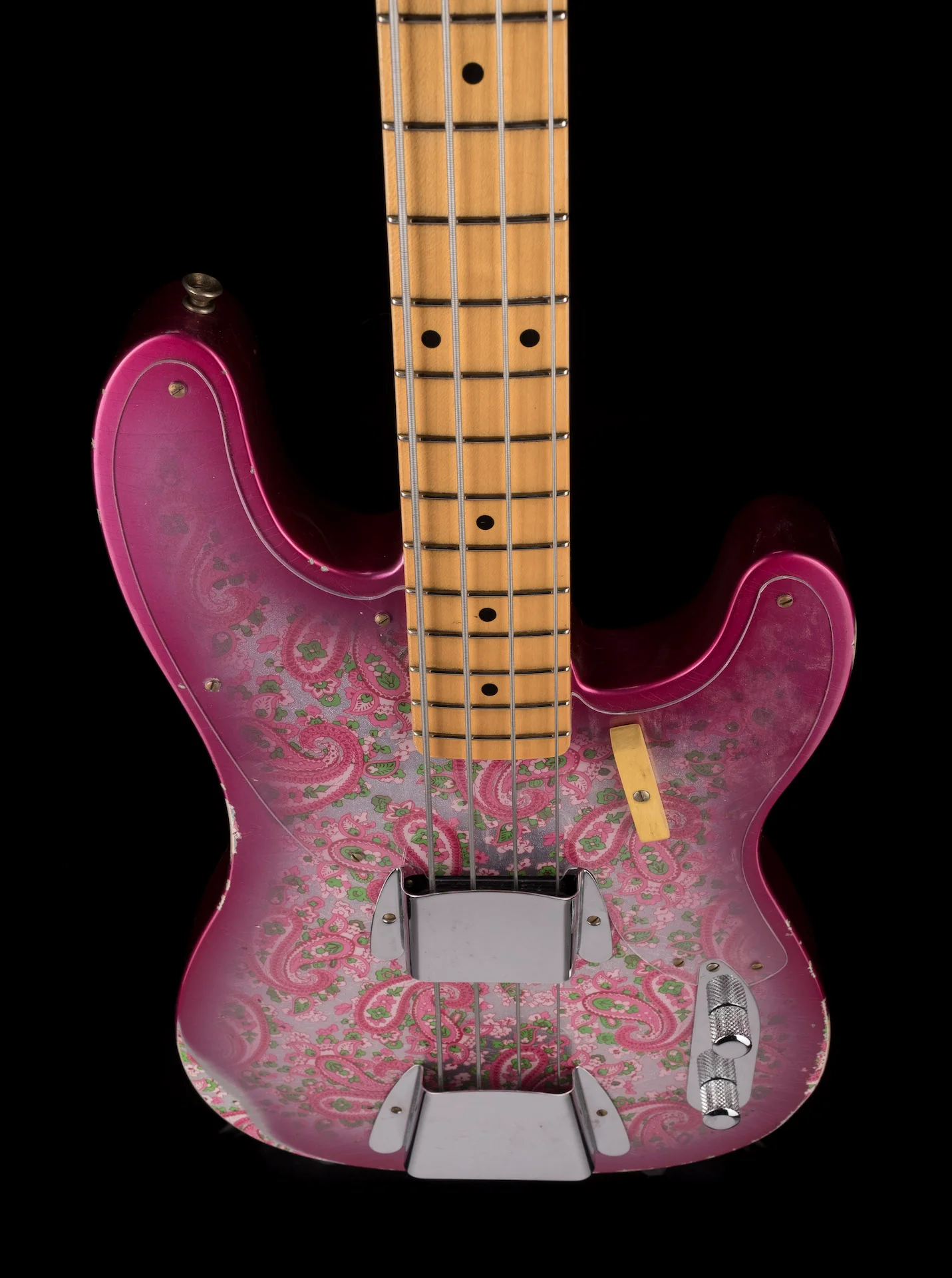 Fender Custom Shop Vintage Custom 1951 Precision Bass Relic Pink Paisley - Image 4