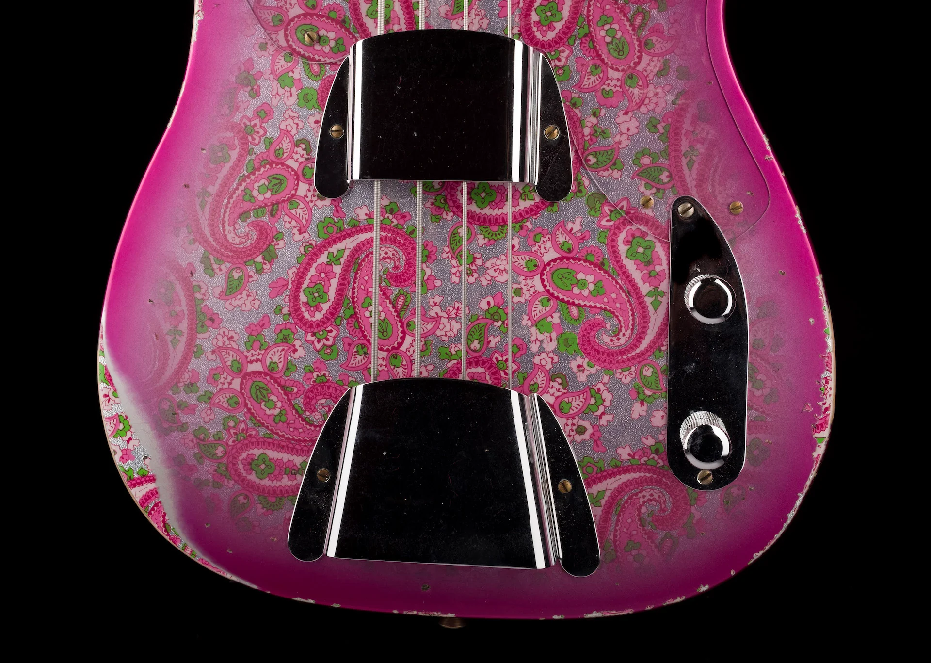 Fender Custom Shop Vintage Custom 1951 Precision Bass Relic Pink Paisley - Image 5