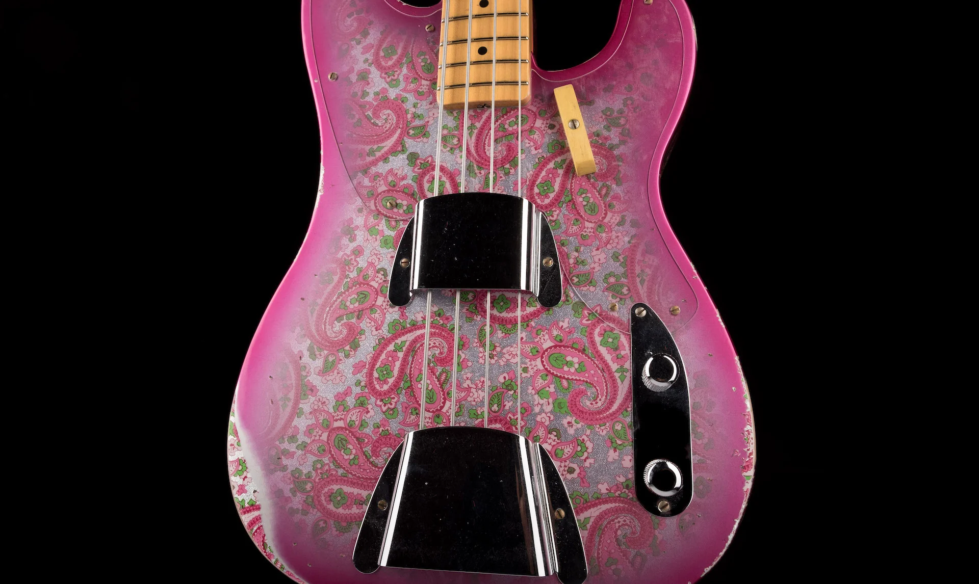 Fender Custom Shop Vintage Custom 1951 Precision Bass Relic Pink Paisley - Image 6