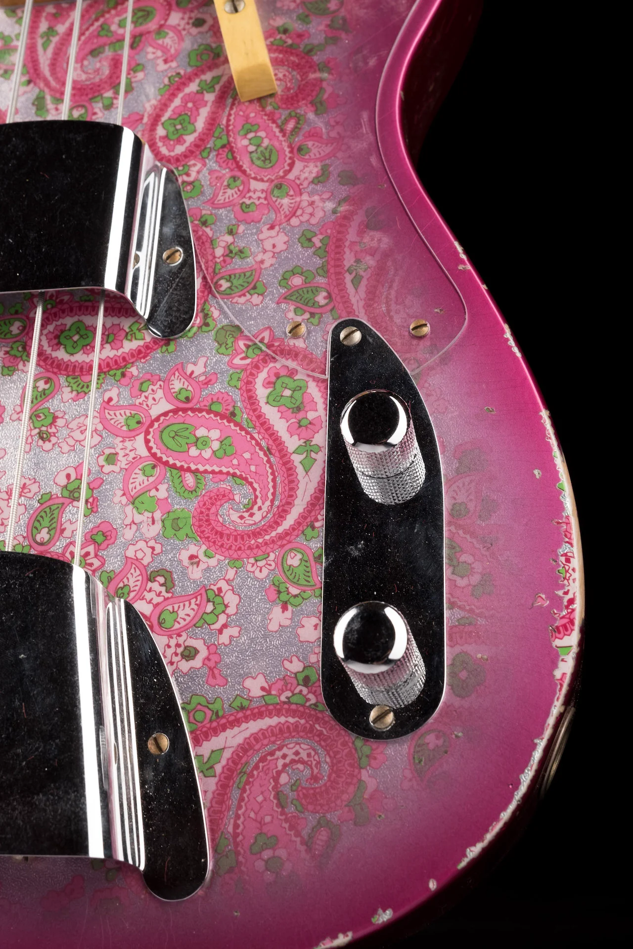 Fender Custom Shop Vintage Custom 1951 Precision Bass Relic Pink Paisley - Image 7