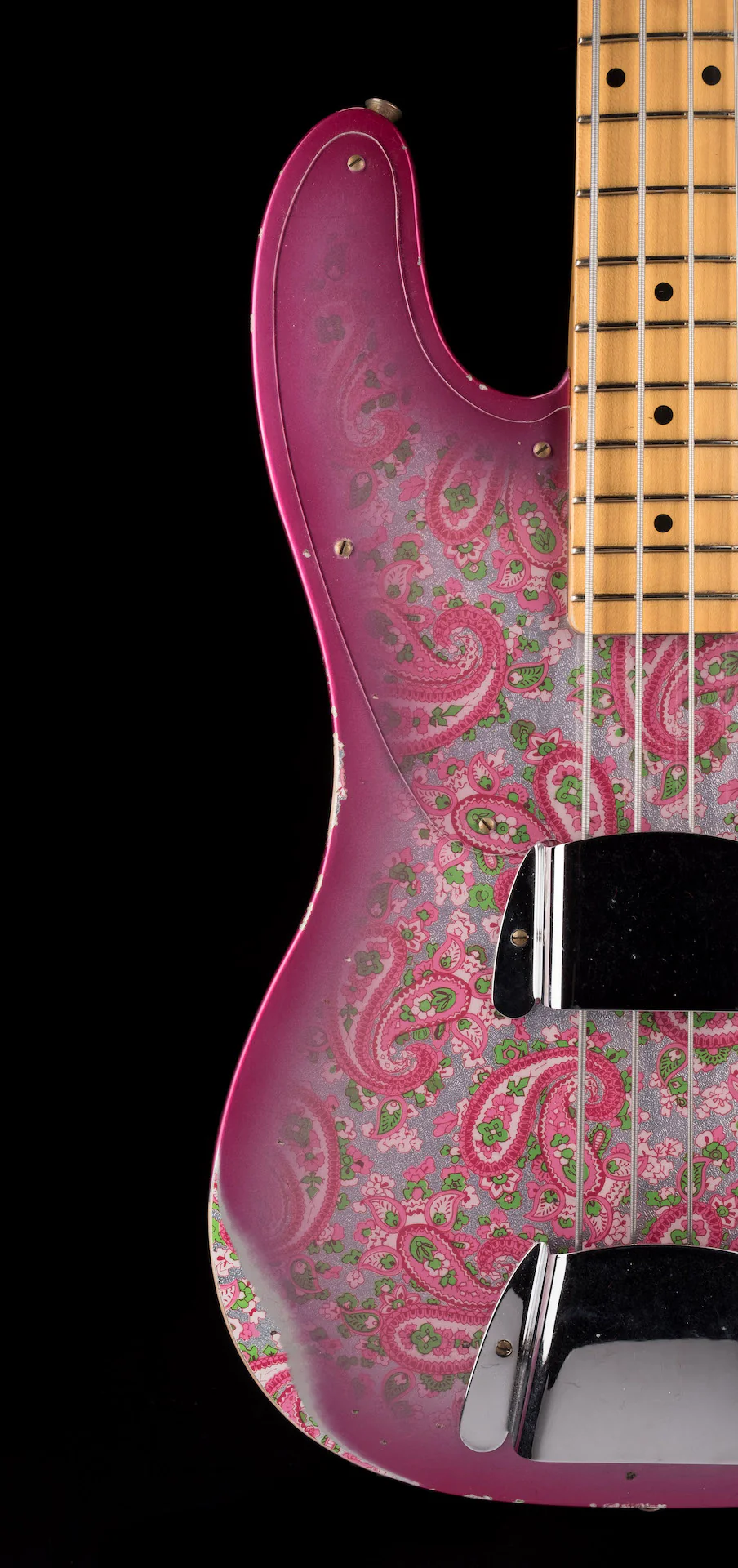 Fender Custom Shop Vintage Custom 1951 Precision Bass Relic Pink Paisley - Image 9