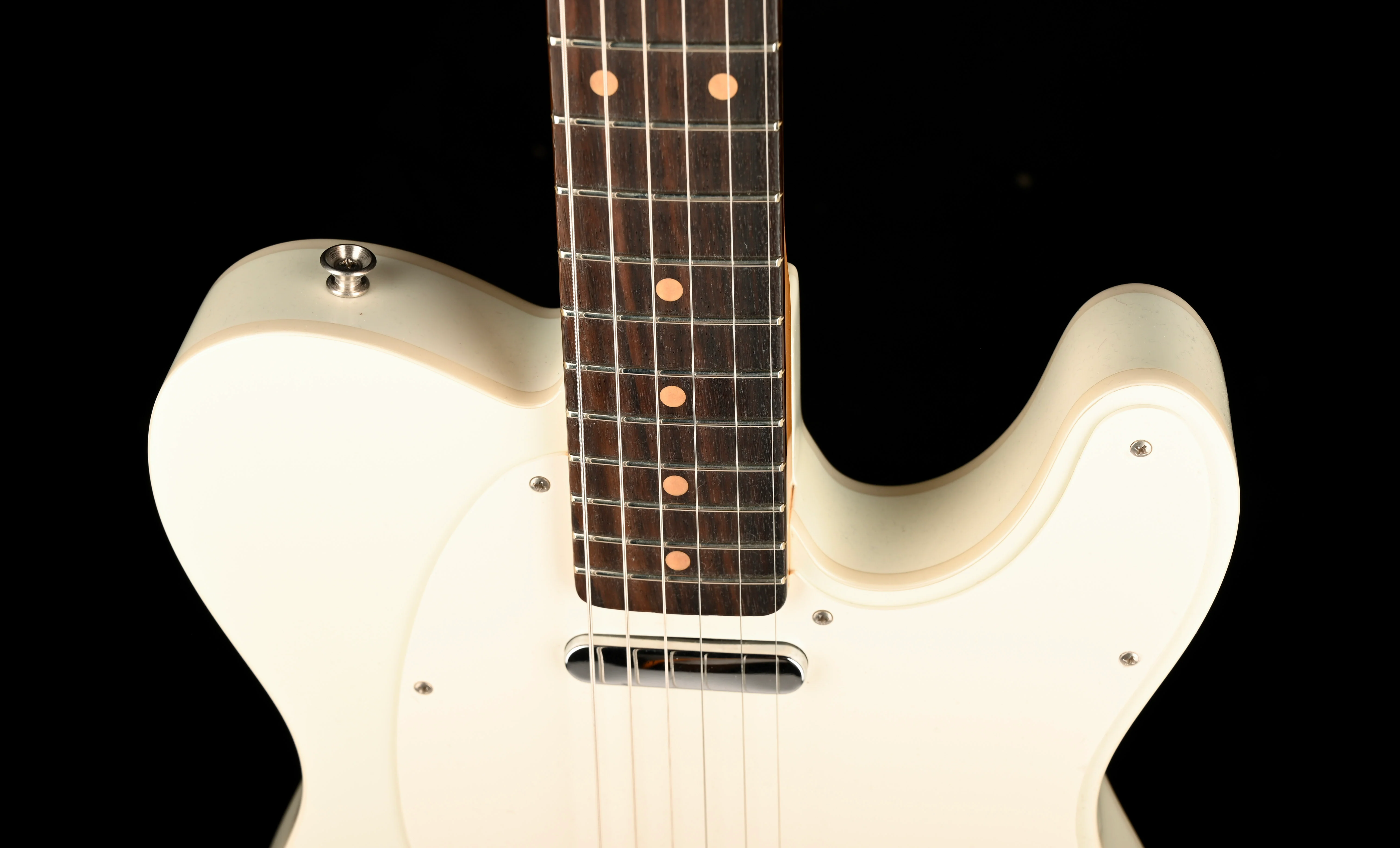 Fender Custom Shop Vintage Custom 1959 Custom Telecaster Olympic White - Image 3