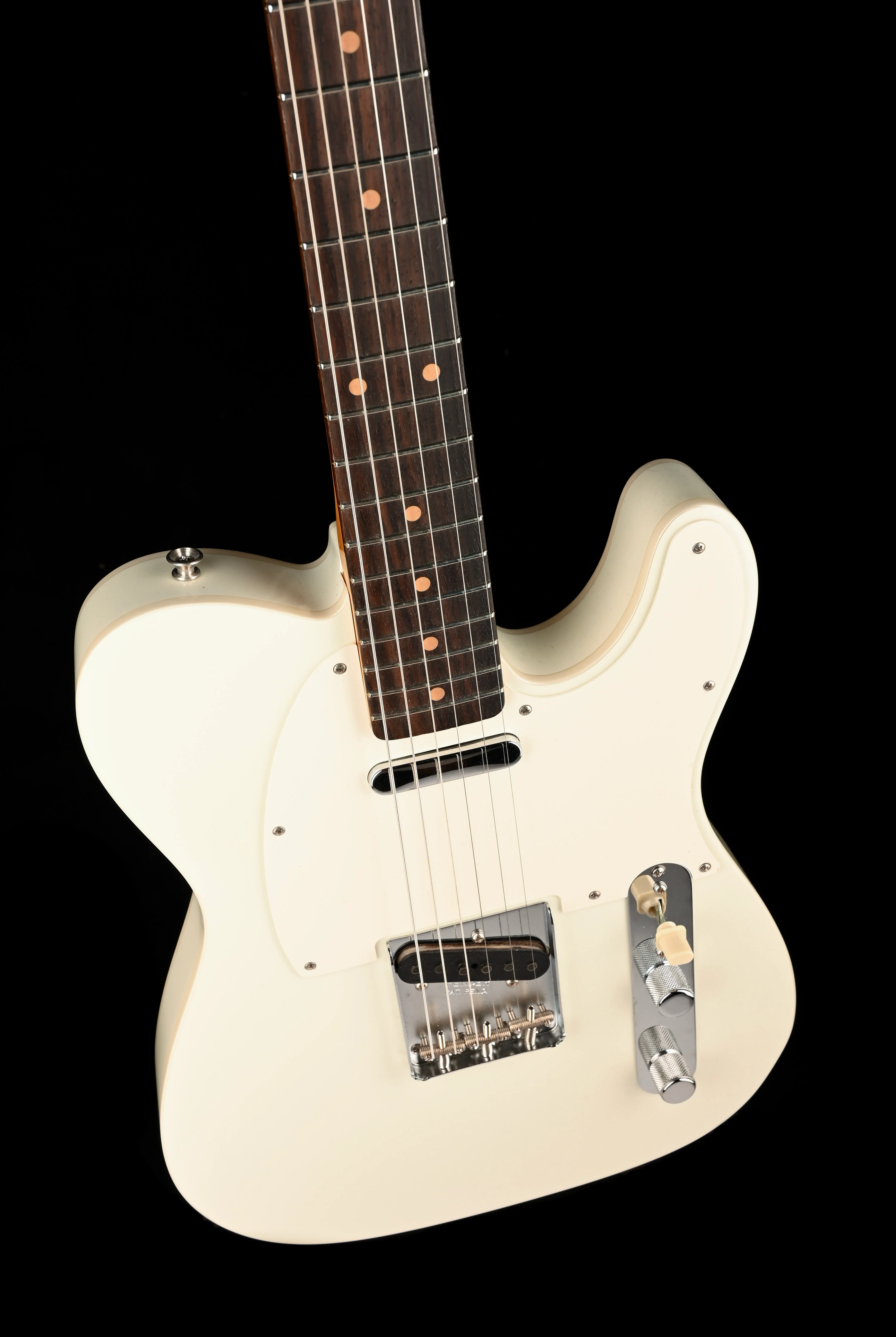 Fender Custom Shop Vintage Custom 1959 Custom Telecaster Olympic White - Image 4