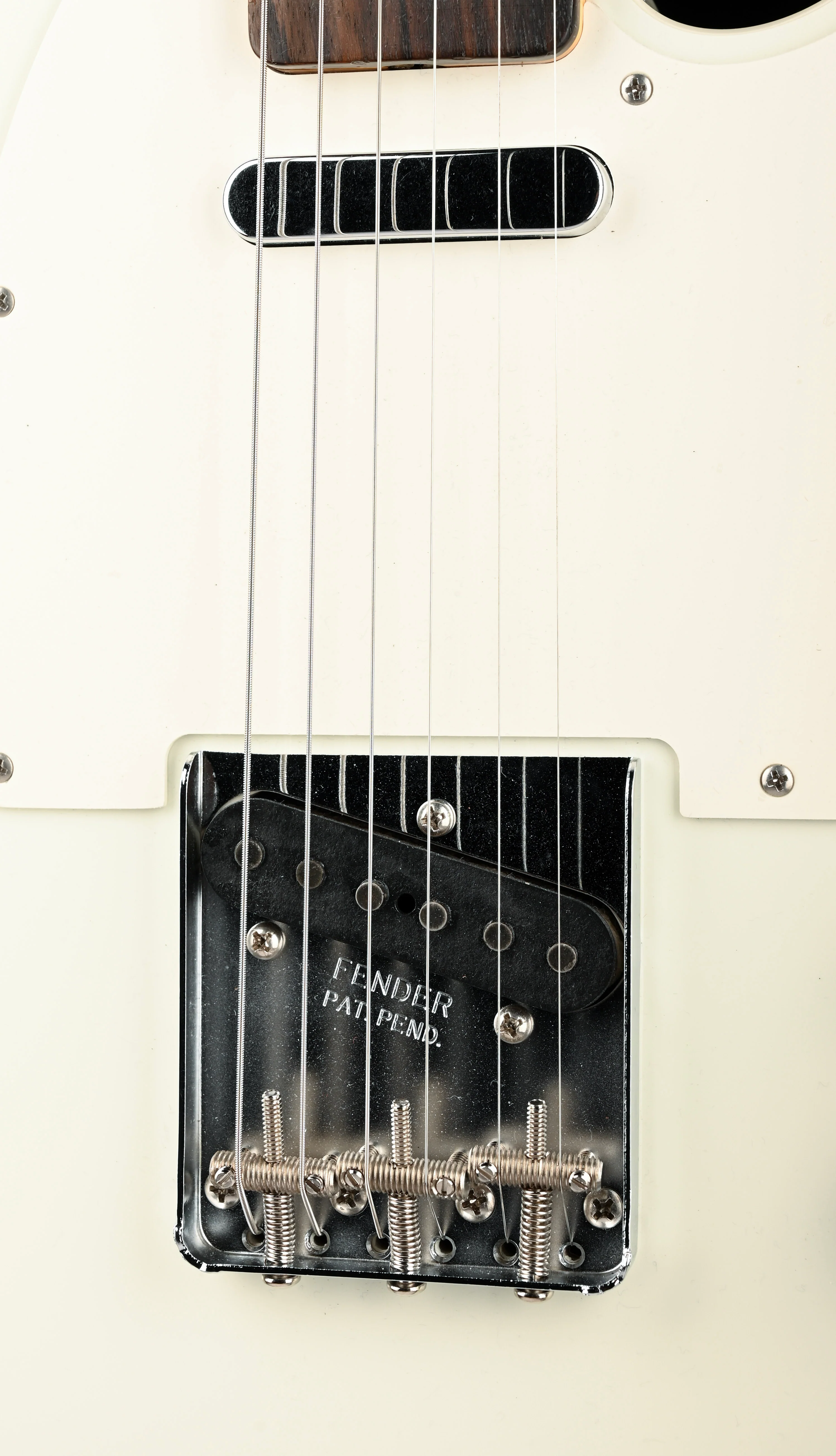 Fender Custom Shop Vintage Custom 1959 Custom Telecaster Olympic White - Image 7