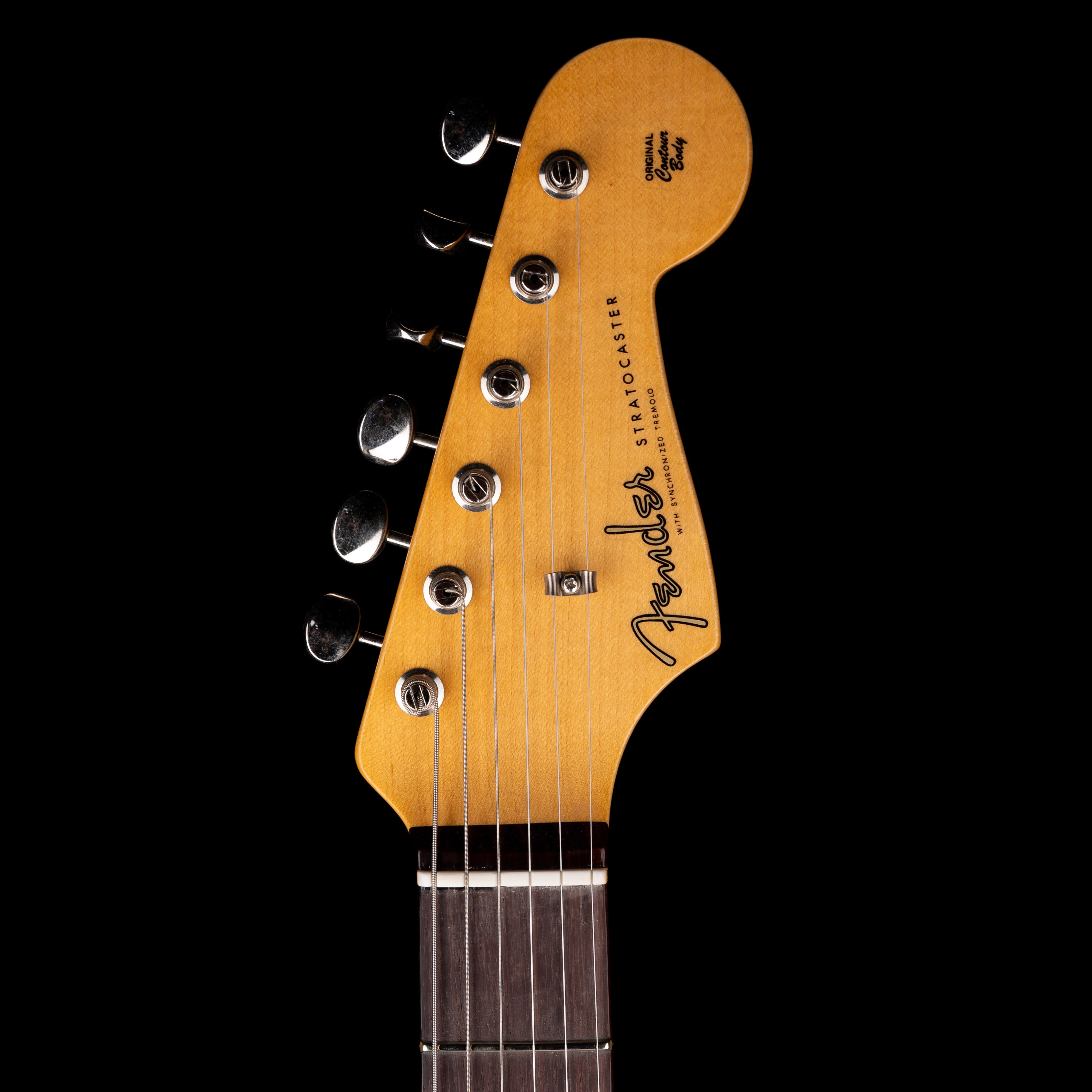 Fender Custom Shop Vintage Custom 1959 Stratocaster Time Capsule Faded Aged Sonic Blue With Case - Image 12