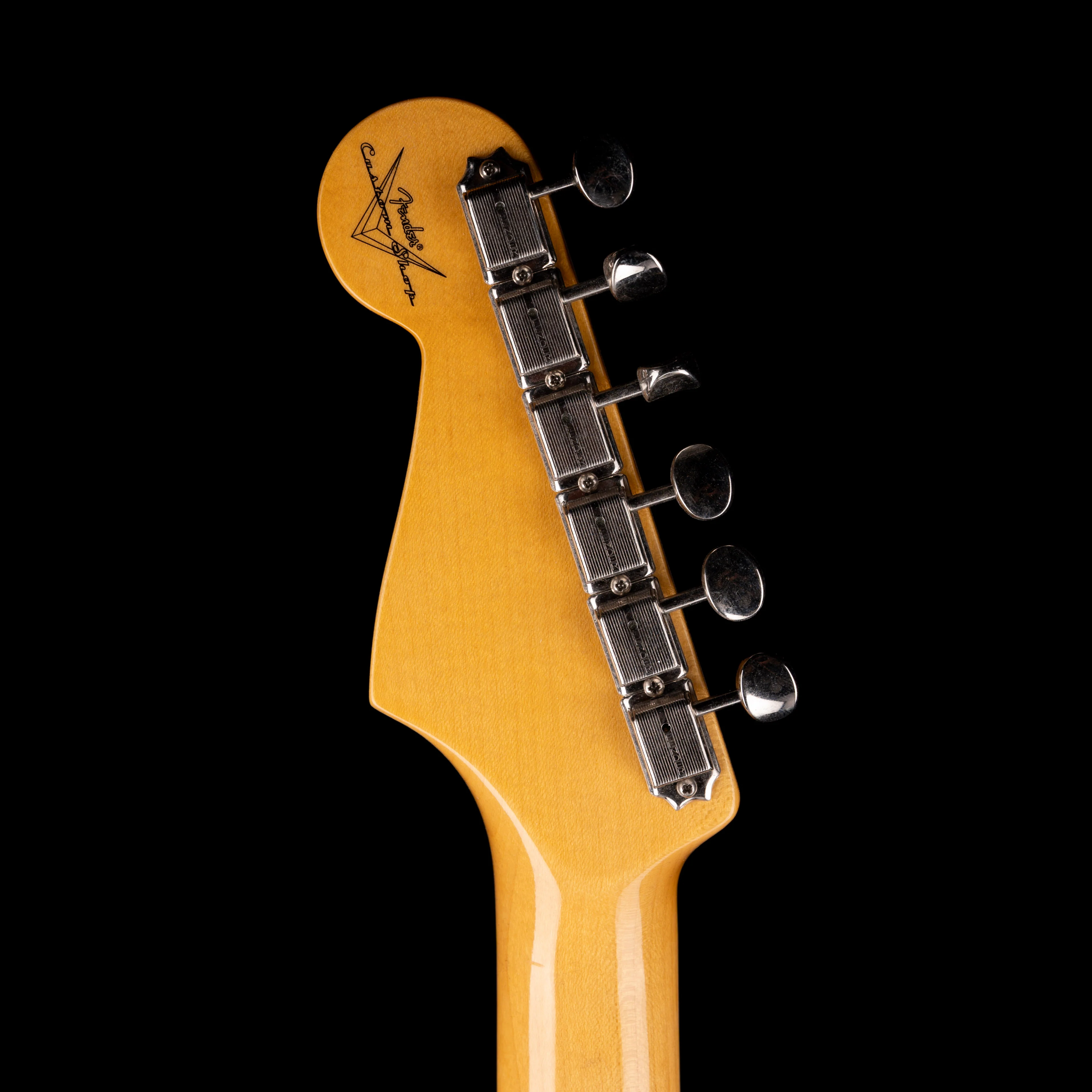 Fender Custom Shop Vintage Custom 1959 Stratocaster Time Capsule Faded Aged Sonic Blue With Case - Image 13