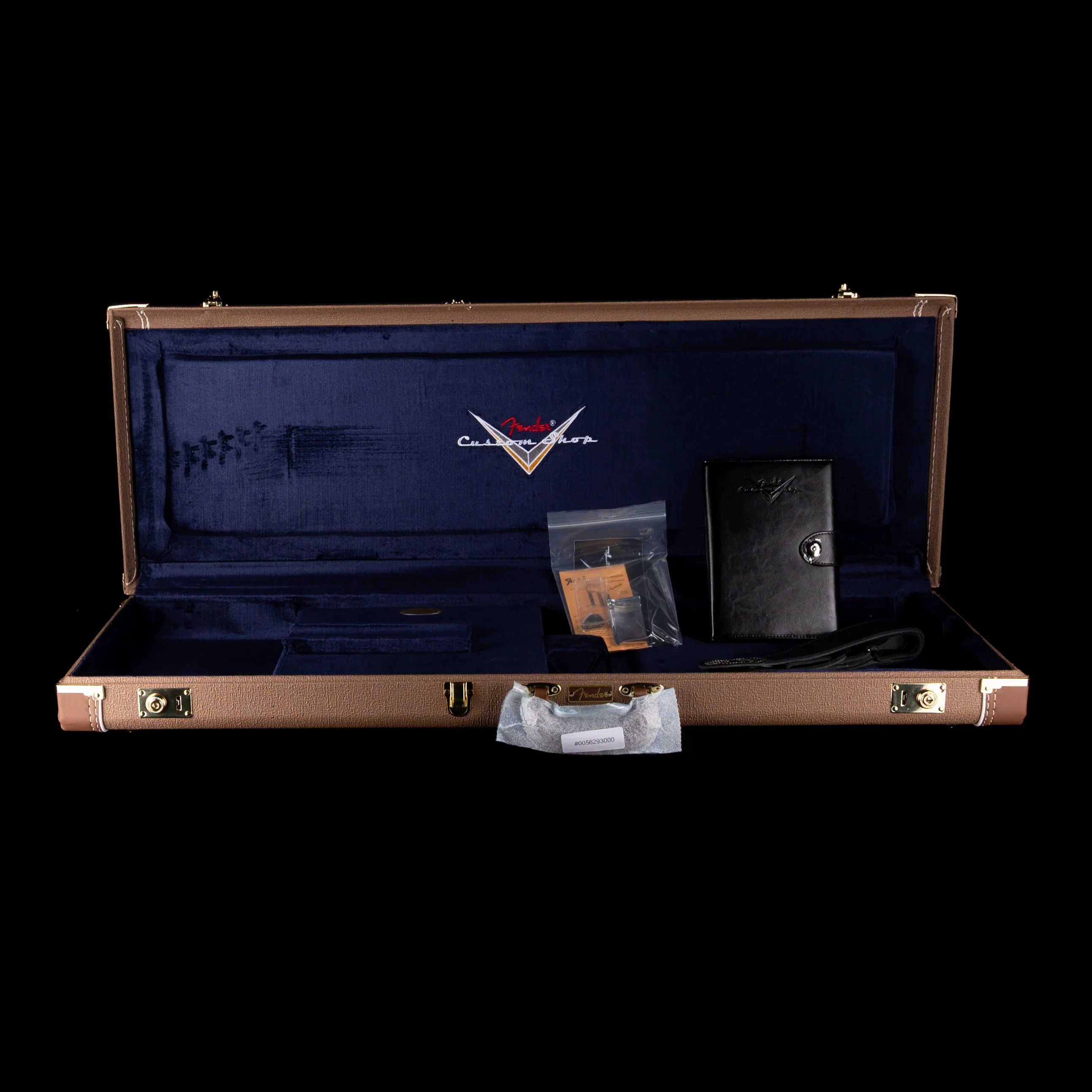 Fender Custom Shop Vintage Custom 1959 Stratocaster Time Capsule Faded Aged Sonic Blue With Case - Image 15