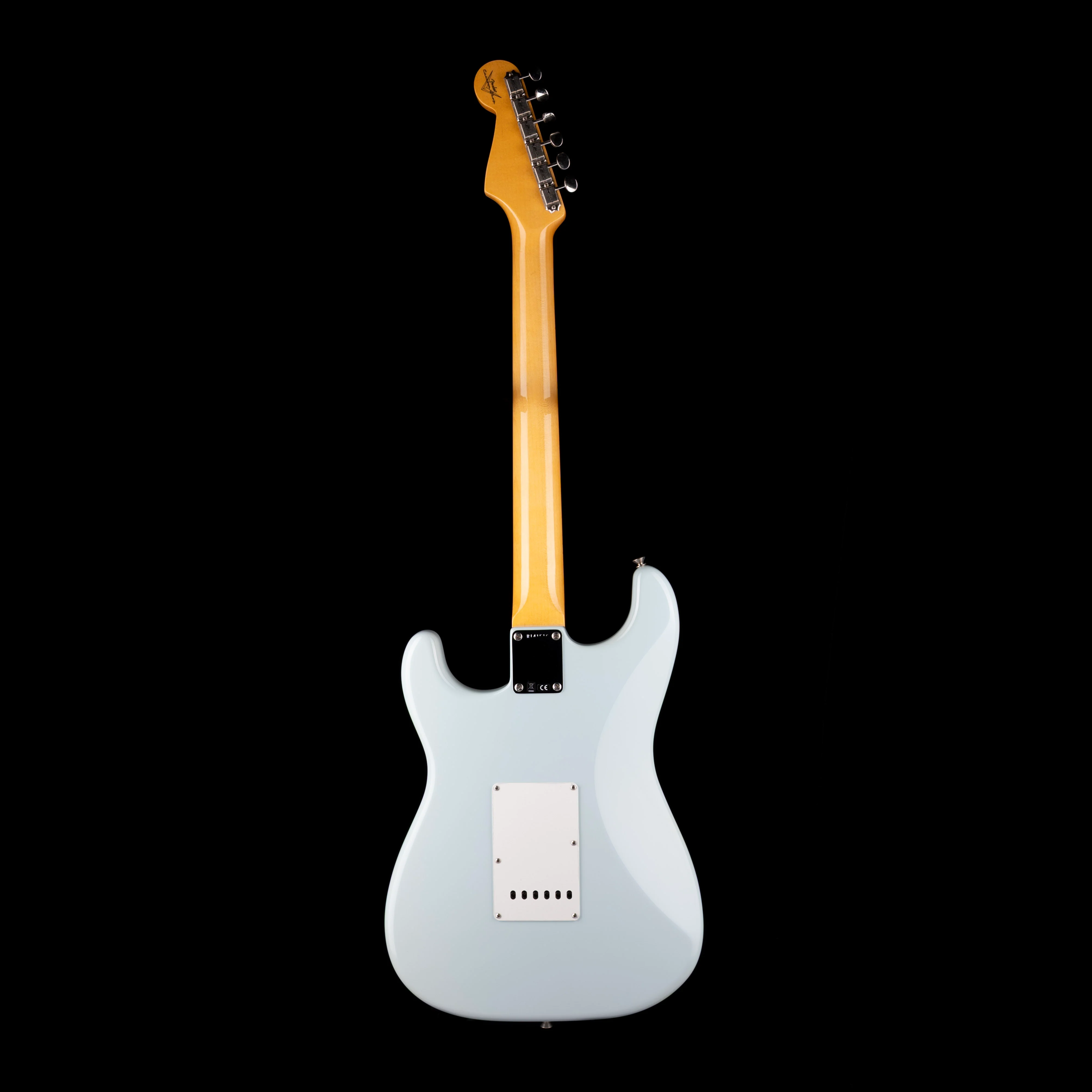 Fender Custom Shop Vintage Custom 1959 Stratocaster Time Capsule Faded Aged Sonic Blue With Case - Image 9