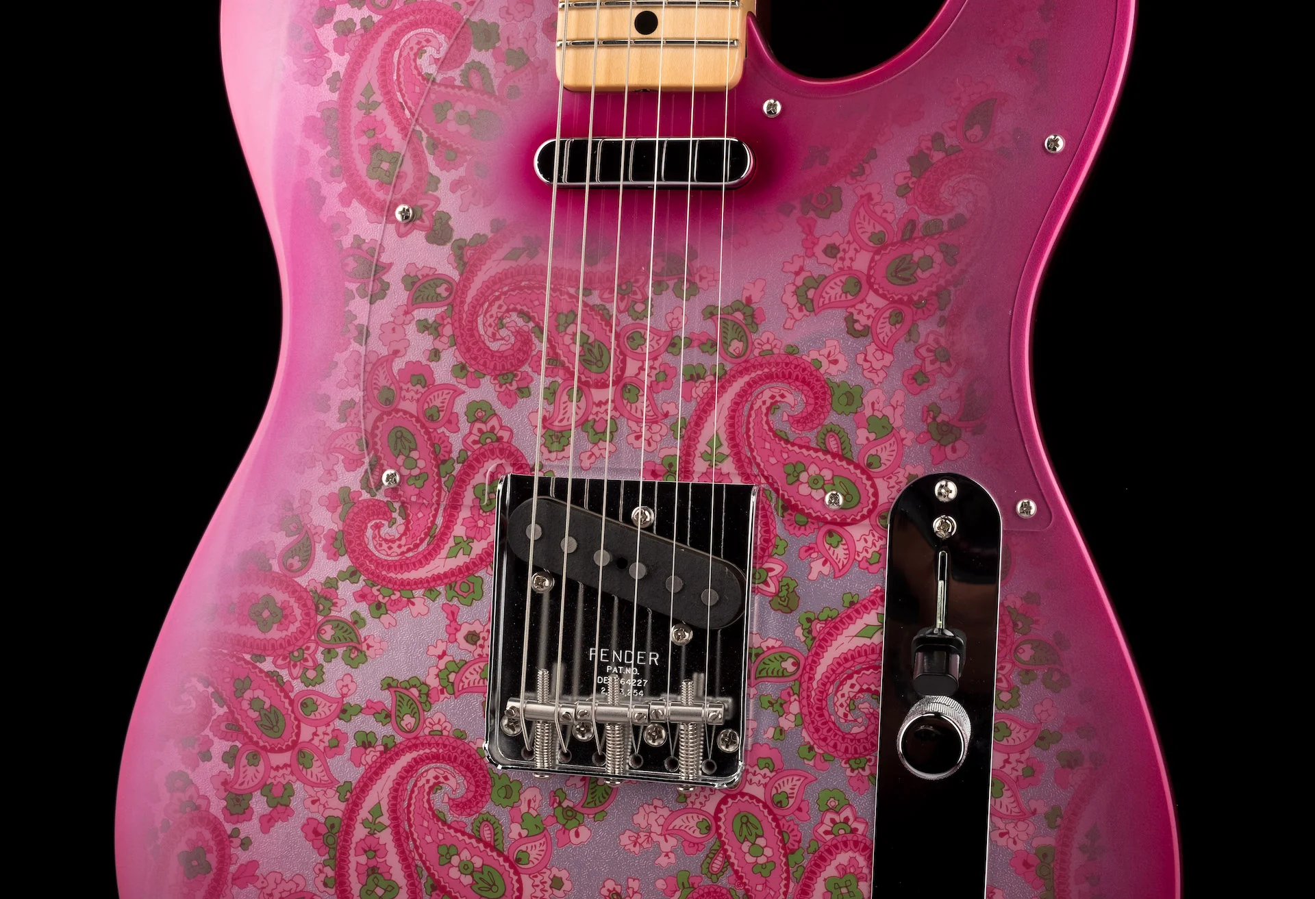 Fender Custom Shop Vintage Custom 1968 Telecaster NOS Pink Paisley - Image 6