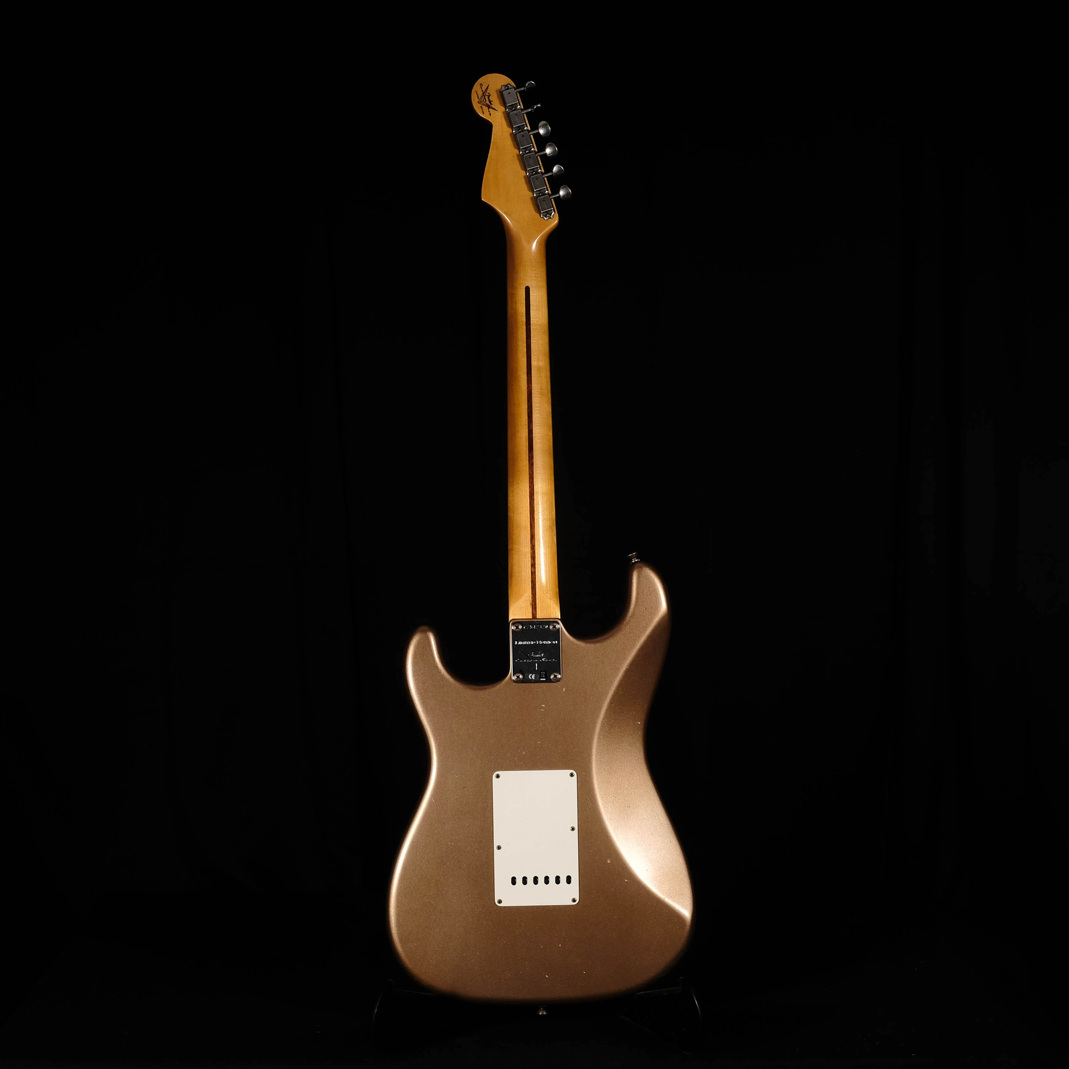 Fender Custom Shop Limited Edition '50s Stratocaster Journeyman Relic - Aged Firemist Gold With Case - Image 8