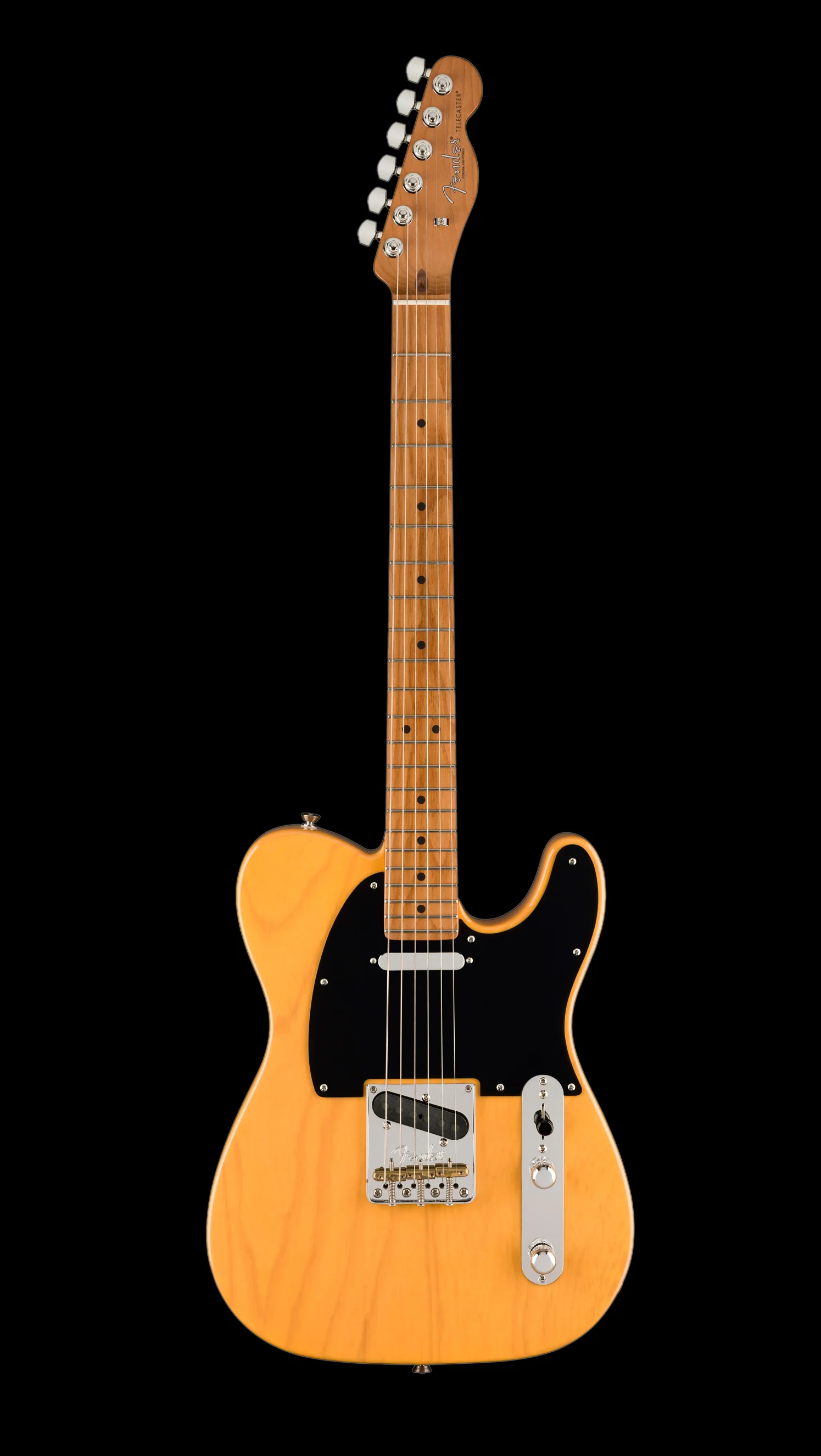 Fender Dealer Exclusive American Professional II Telecaster Roasted Maple Butterscotch Blonde with Case - Image 2