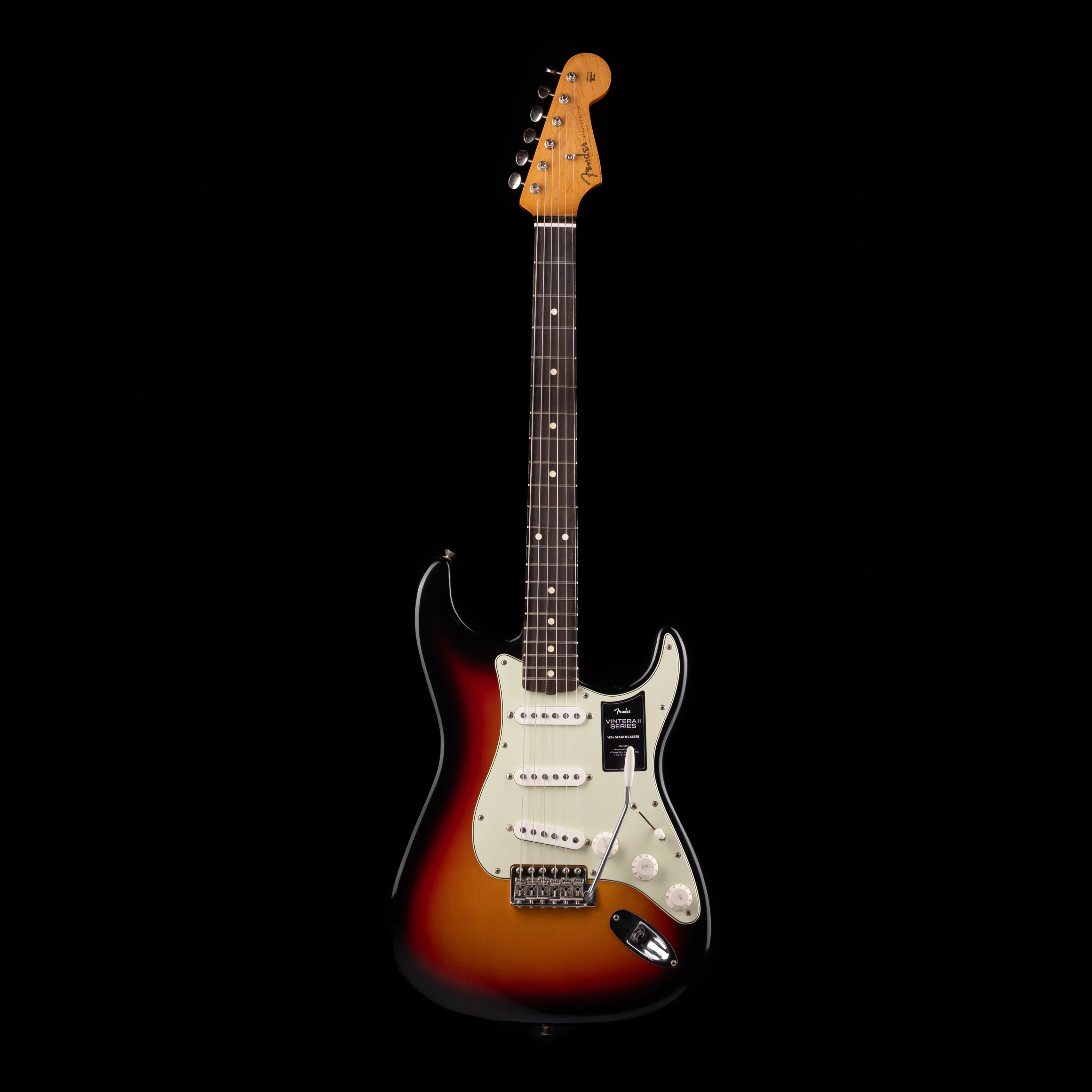 Fender Dealer Exclusive Vintera Road Worn '60s Stratocaster 3-Color Sunburst with Case - Image 2
