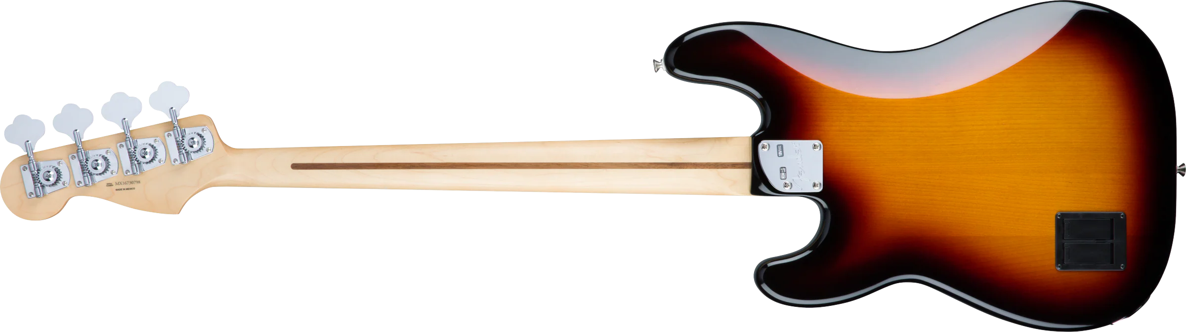 Fender Deluxe Active P Bass Special With Bag Sunburst Maple Board - Image 3