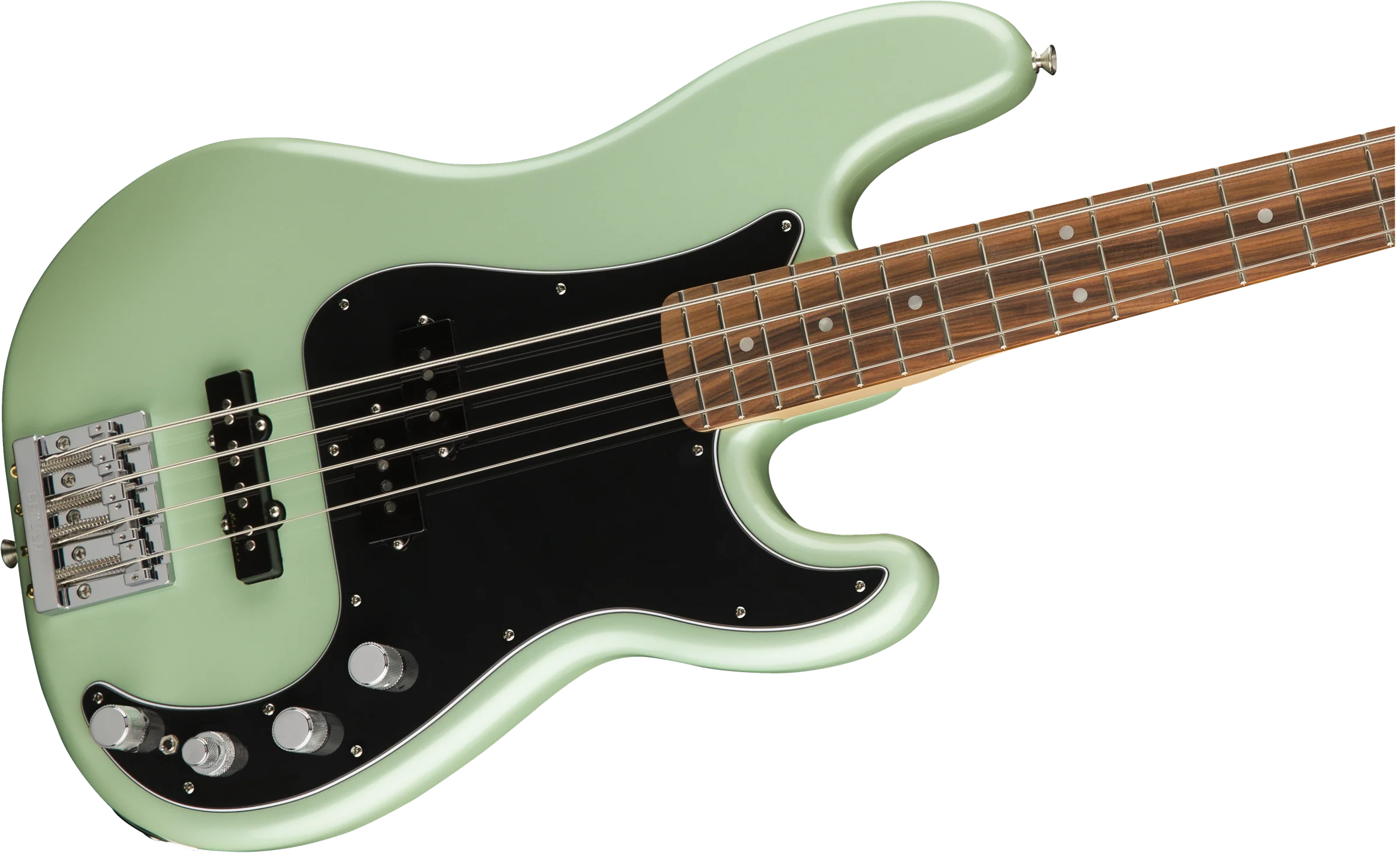 Fender Deluxe Active Precision Bass Special Pau Ferro Fingerboard Surf Pearl With Deluxe Gig Bag - Image 3
