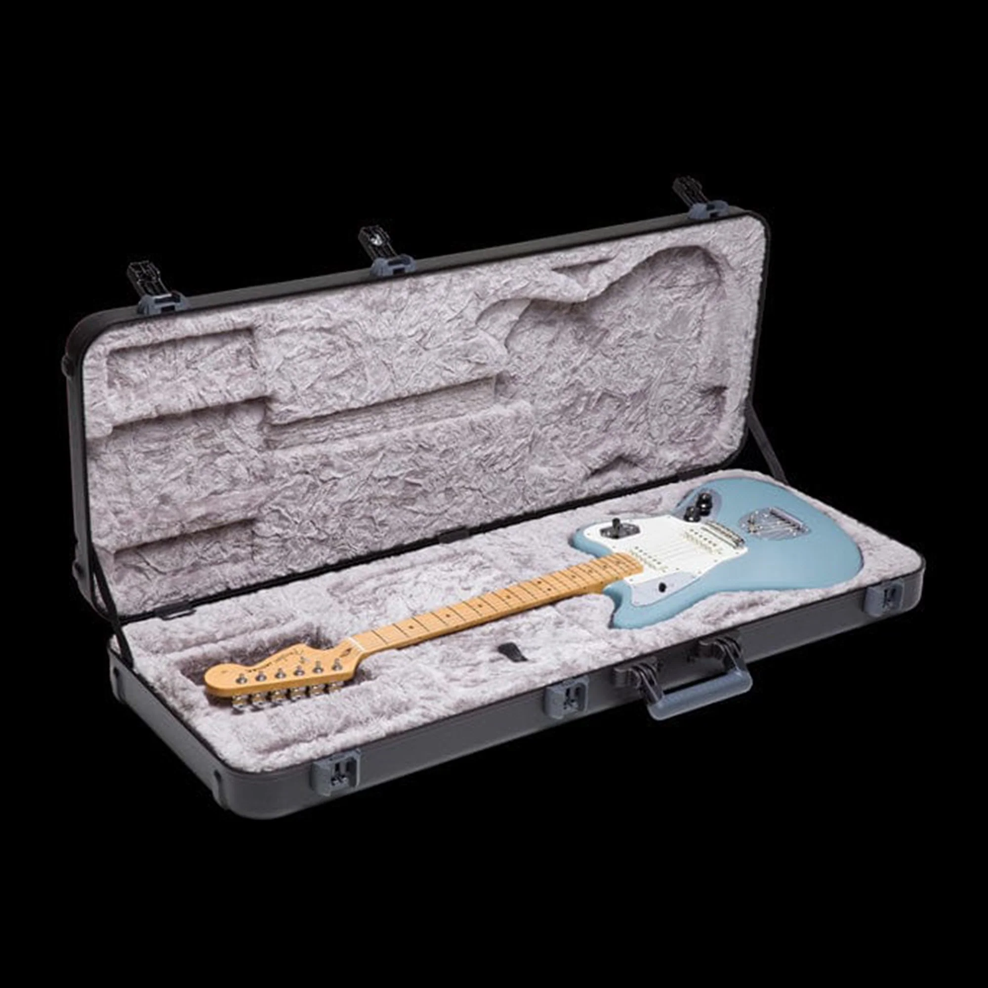 Fender Deluxe Molded Jaguar/Jazzmaster Case Black - 996112306 - Image 6