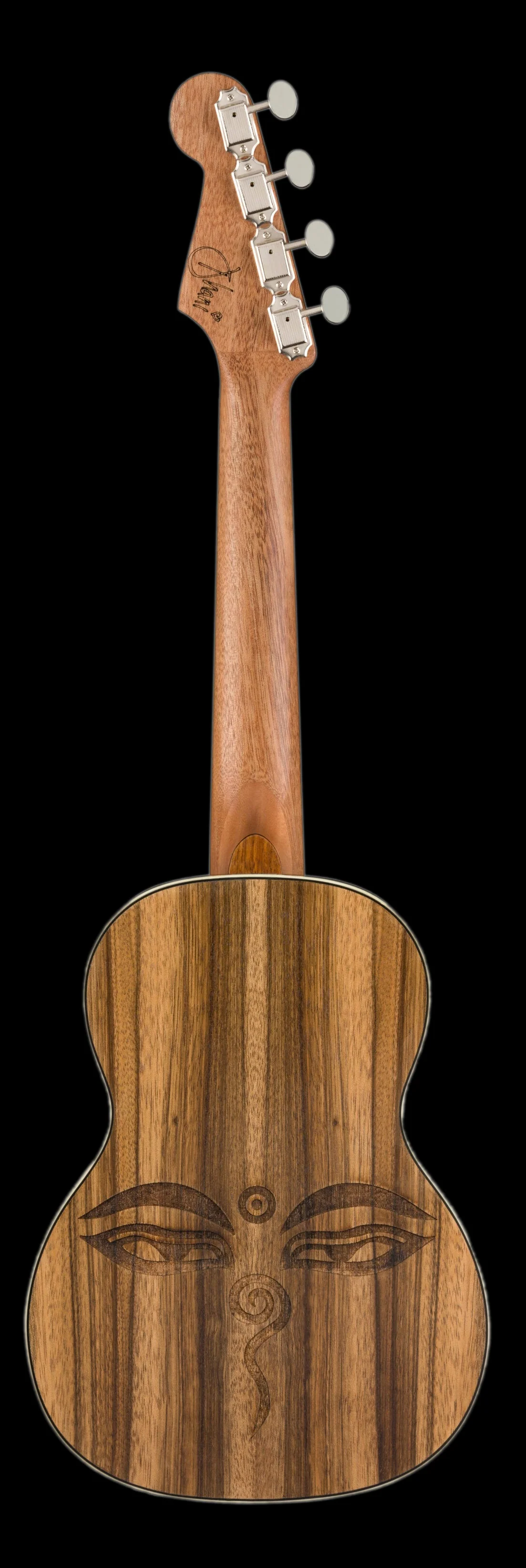 Fender Dhani Harrison Ukulele Sapphire Blue with Gig Bag - Image 4
