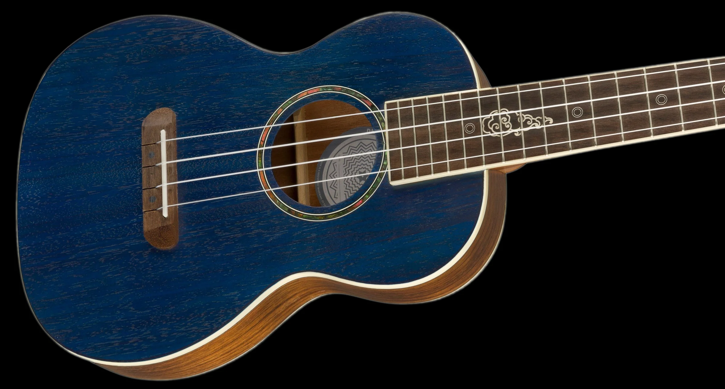 Fender Dhani Harrison Ukulele Sapphire Blue with Gig Bag - Image 6
