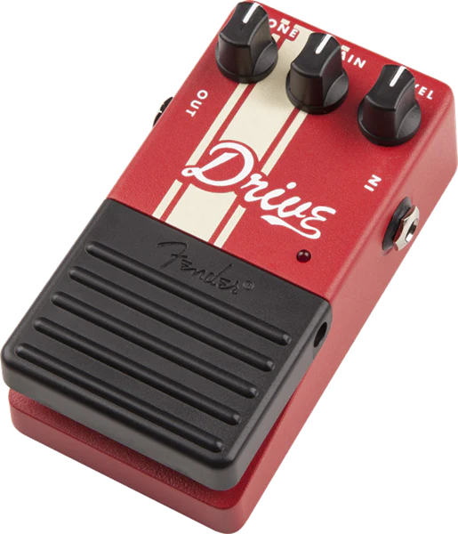 Fender Drive Pedal Red - 234502000 - Image 2