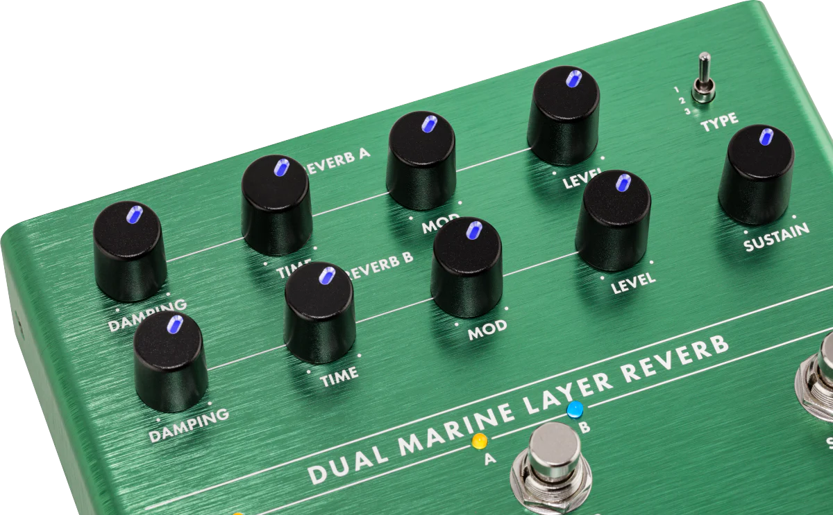 Fender Dual Marine Layer Reverb Guitar Effect Pedal - Image 5