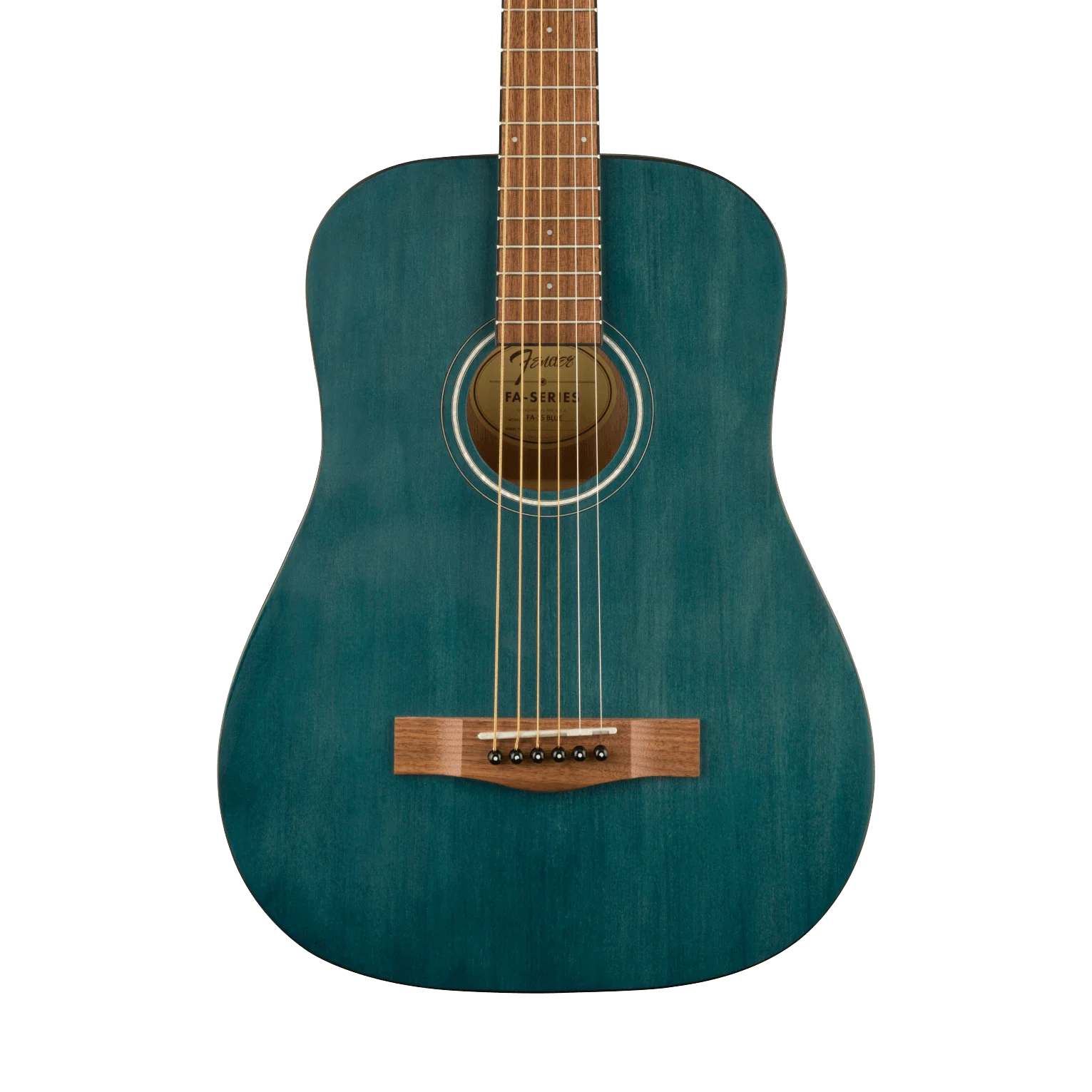 Fender FA-15 3/4 Scale Blue Acoustic Guitar With Gig Bag