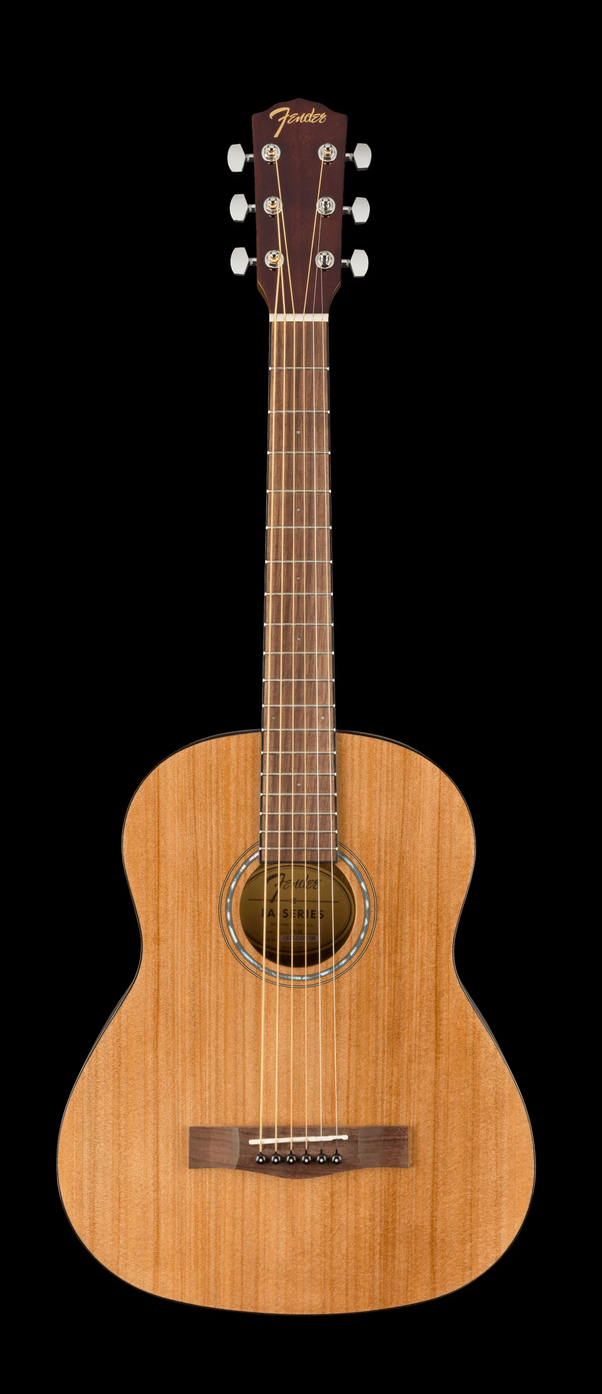 Fender FA-15 3/4 Scale Steel String Acoustic Guitar Natural With Gig Bag - Image 2