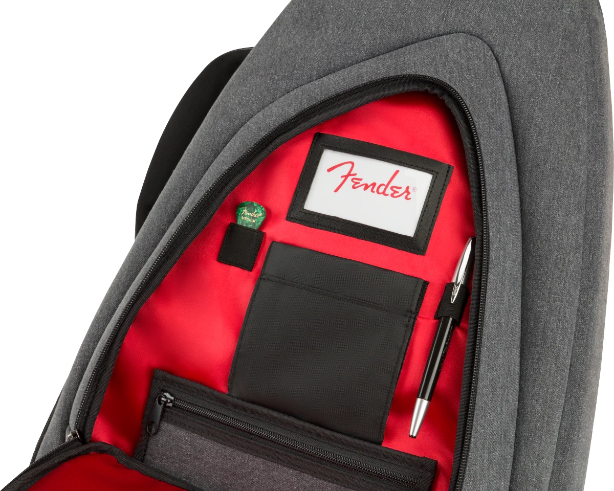 Fender FE920 Electric Guitar Gig Bag Grey Denim - Image 7