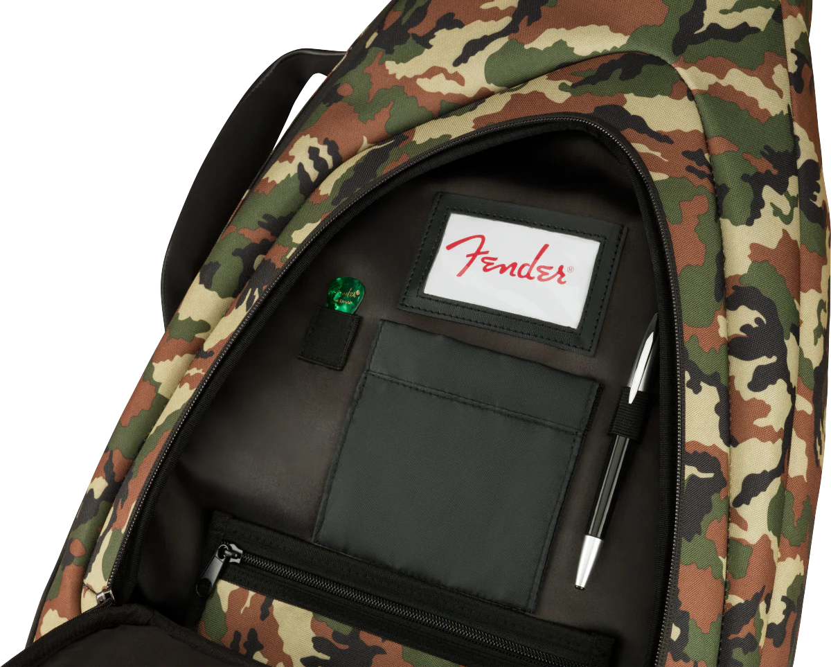Fender FE920 Electric Guitar Gig Bag Woodland Camo - Image 6