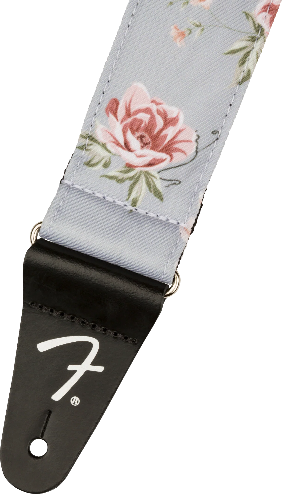 Fender Floral Strap Gray 2" Strap - Image 2