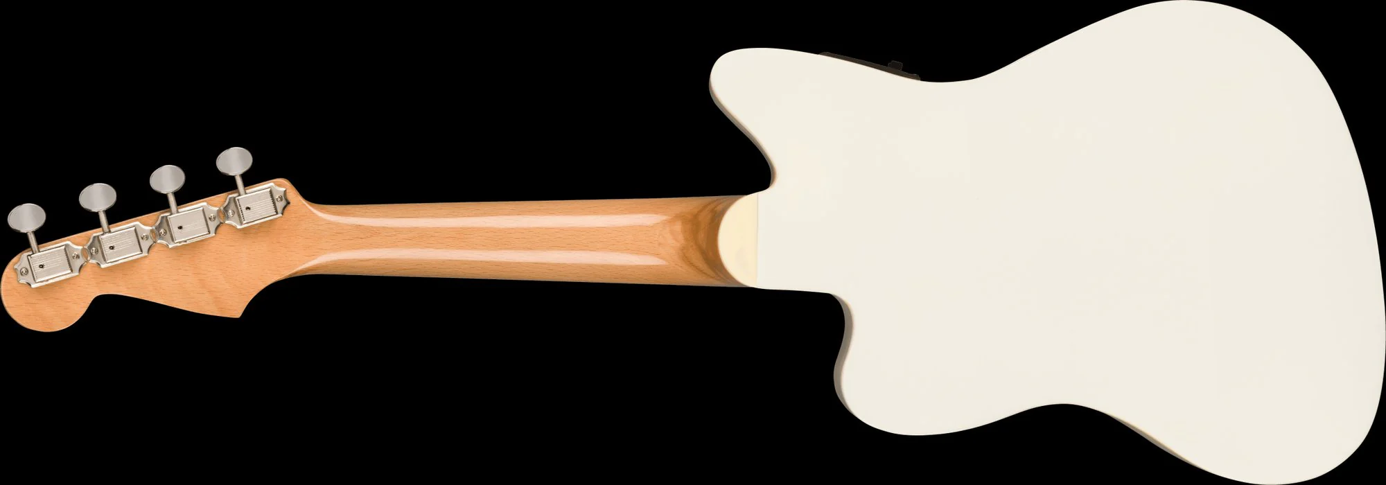 Fender Fullerton Jazzmaster Concert Uke Olympic White - Image 7