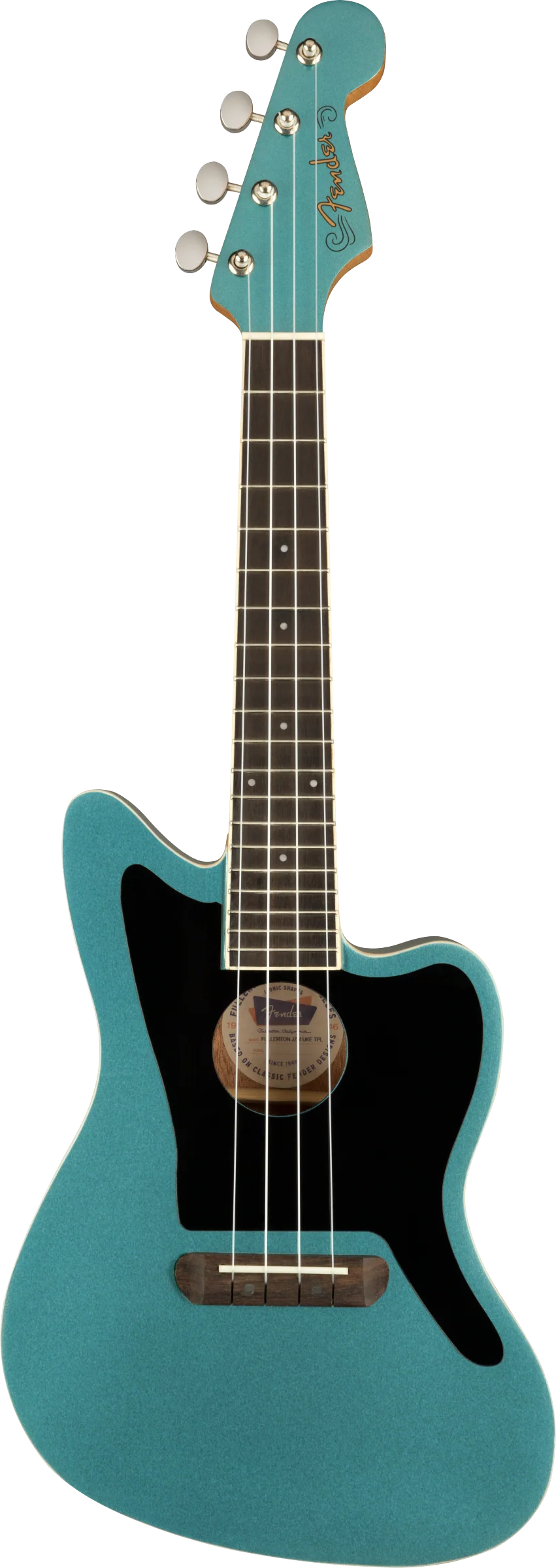 Fender Fullerton Jazzmaster Concert Uke Tidepool - Image 2