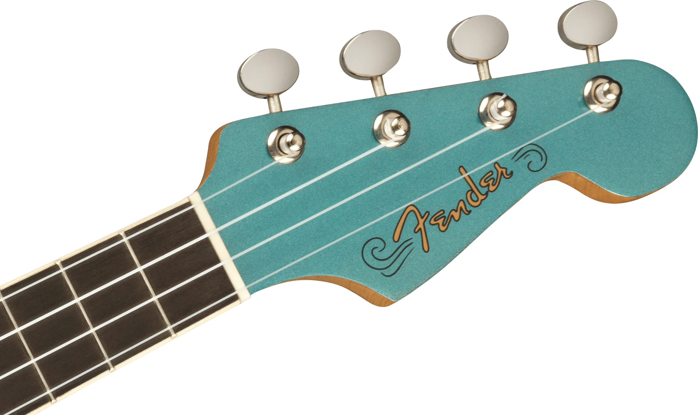 Fender Fullerton Jazzmaster Concert Uke Tidepool - Image 6