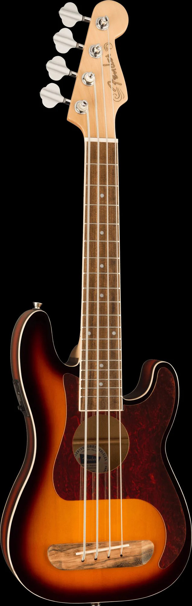 Fender Fullerton Precision Bass Ukulele 3-Color Sunburst - Image 5