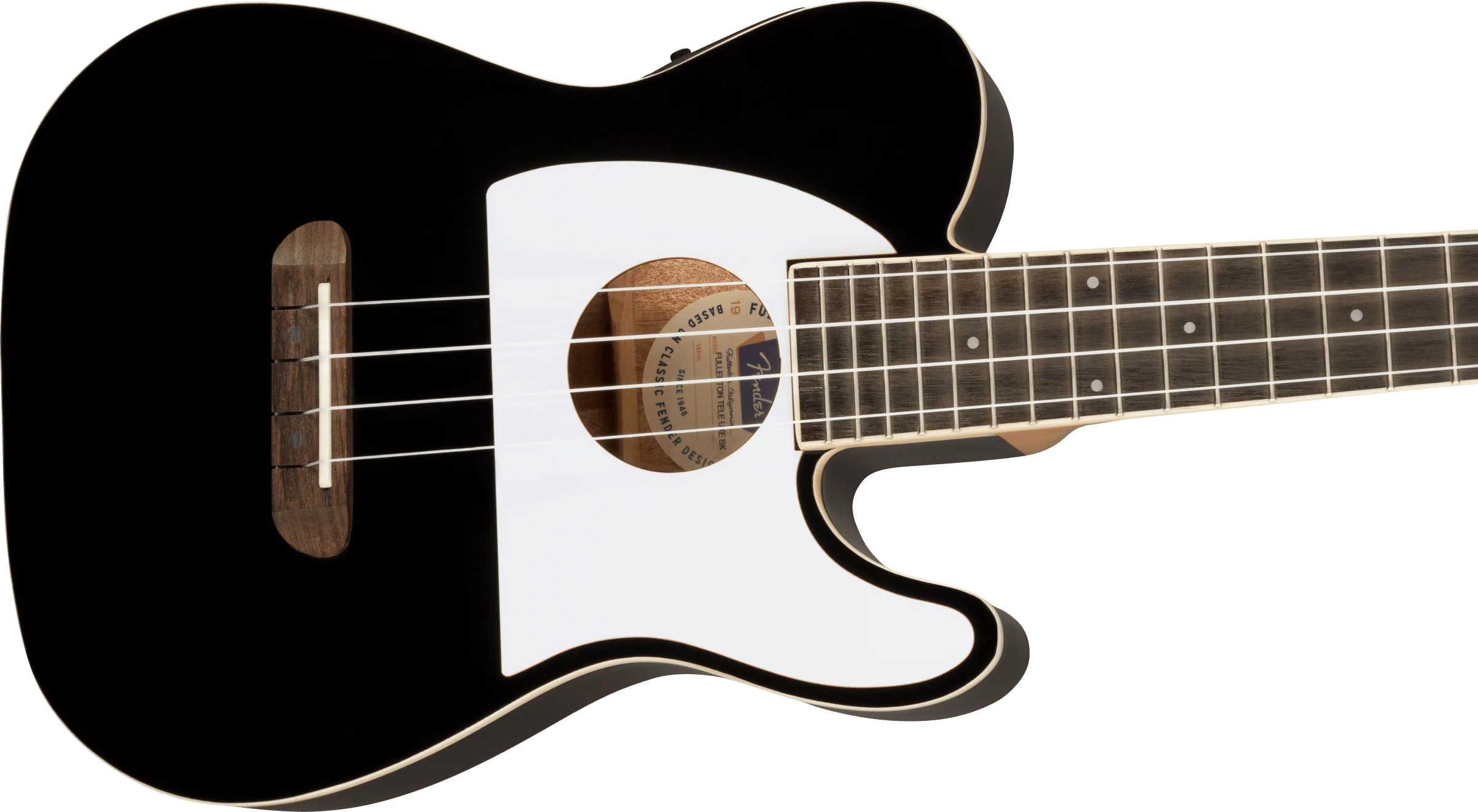 Fender Fullerton Tele Uke Black - Image 4