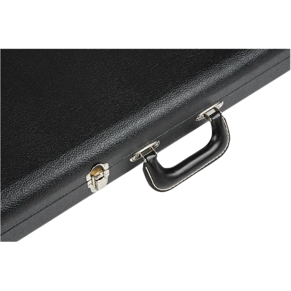 Fender G&G Deluxe Jazz Bass Hardshell Case Black with Orange Plush Interior Fender Amp Logo - Image 5