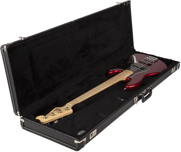 Fender G&G Jazz Bass/Jaguar Bass Standard Hardshell Case Black with Black Interior - Image 6