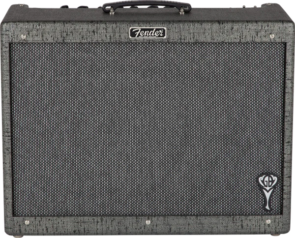 Fender GB Hot Rod Deluxe Black Tube Guitar Amplifier George Benson - Image 2