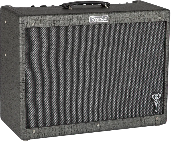 Fender GB Hot Rod Deluxe Black Tube Guitar Amplifier George Benson - Image 3