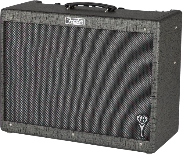 Fender GB Hot Rod Deluxe Black Tube Guitar Amplifier George Benson - Image 4