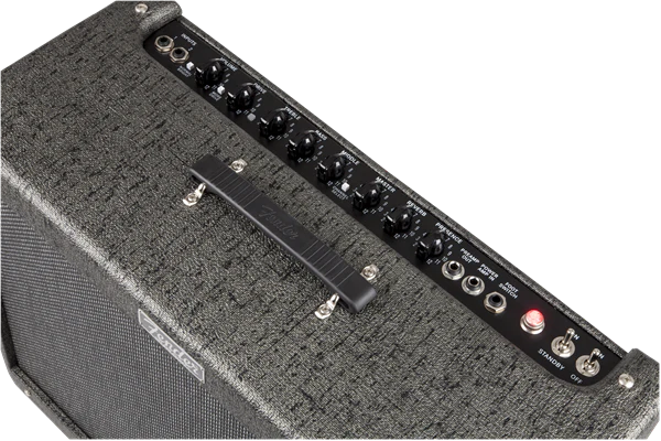 Fender GB Hot Rod Deluxe Black Tube Guitar Amplifier George Benson - Image 6