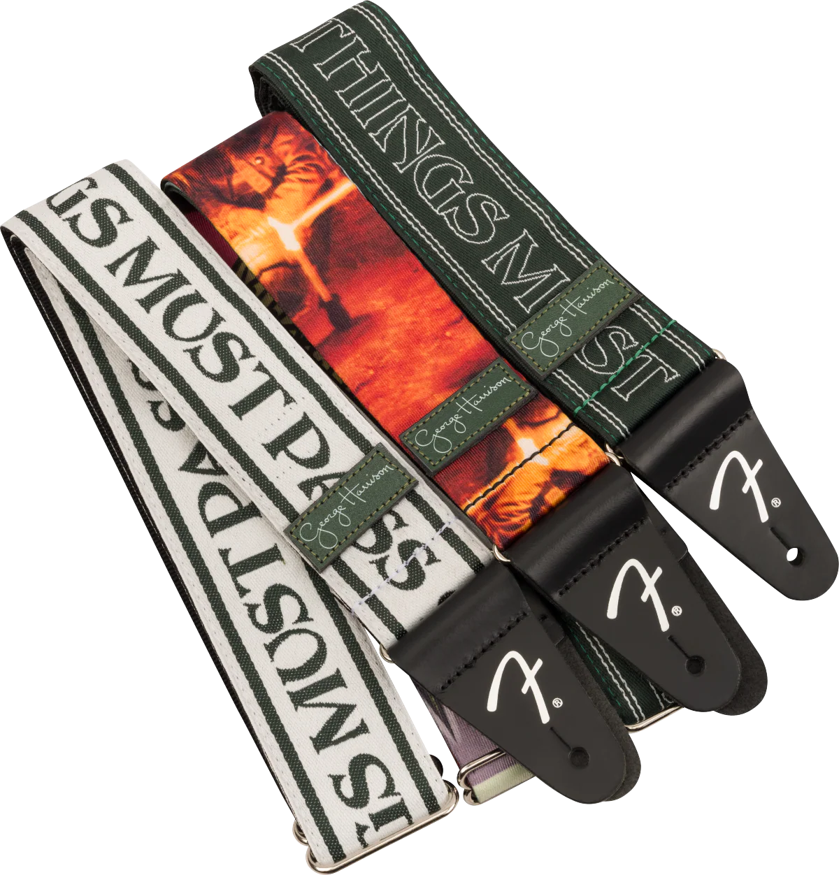 Fender George Harrison All Things Must Pass Friar Park Strap Multi 2" Strap - Image 7