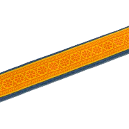 Fender George Harrison Dark Horse Floral Strap Orange 2" Strap - Image 3