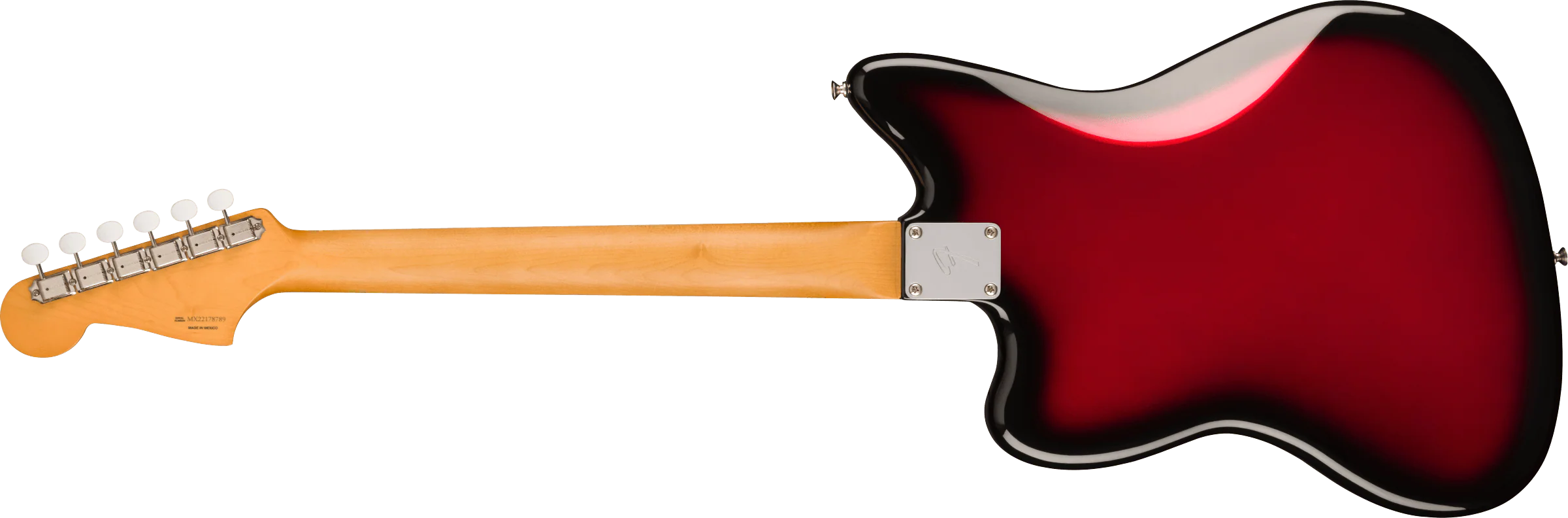 Fender Gold Foil Jazzmaster Ebony Fingerboard Candy Apple Burst With Gig Bag - Image 5