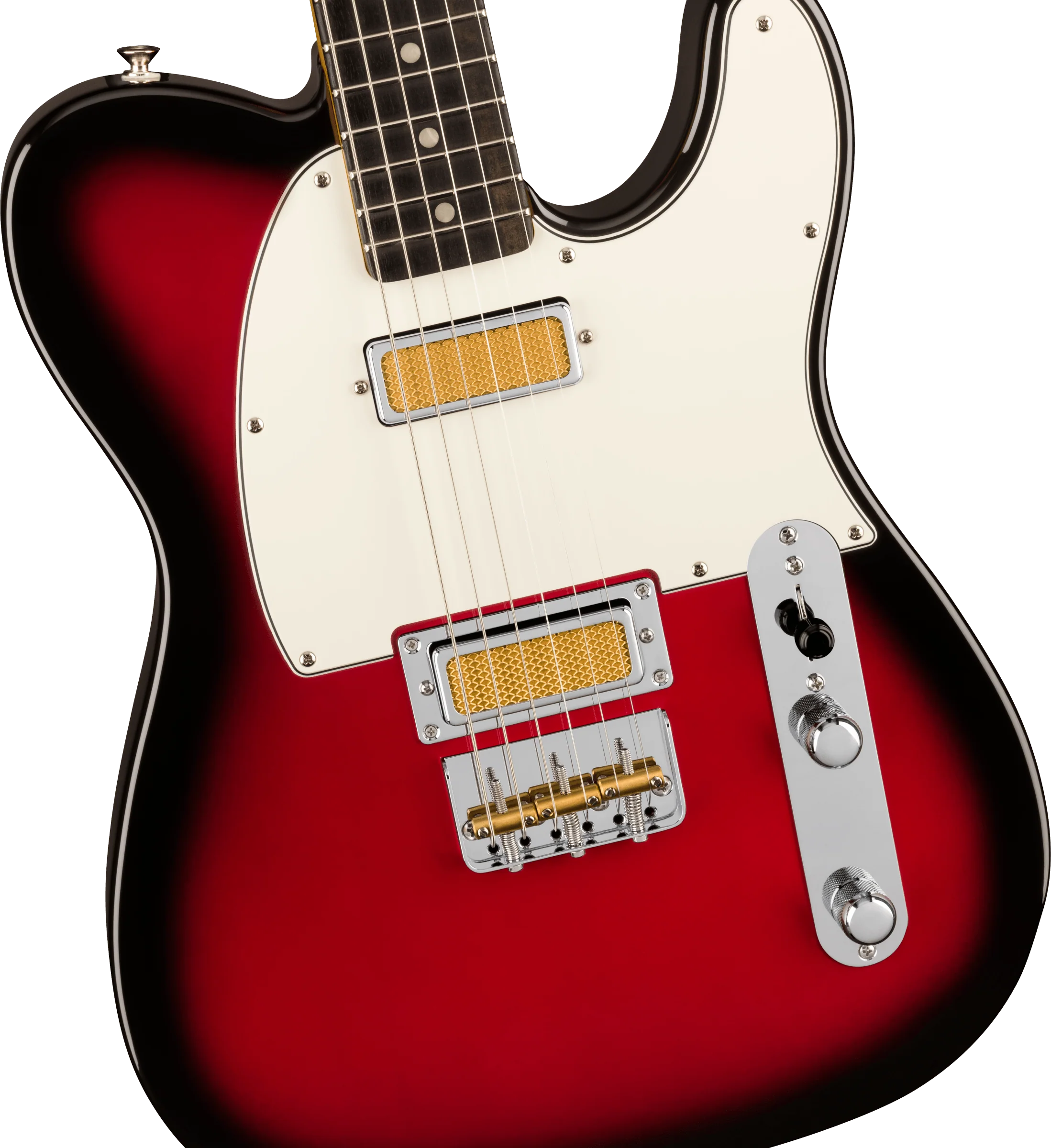 Fender Gold Foil Telecaster Ebony Fingerboard Candy Apple Burst With Gig Bag - Image 3