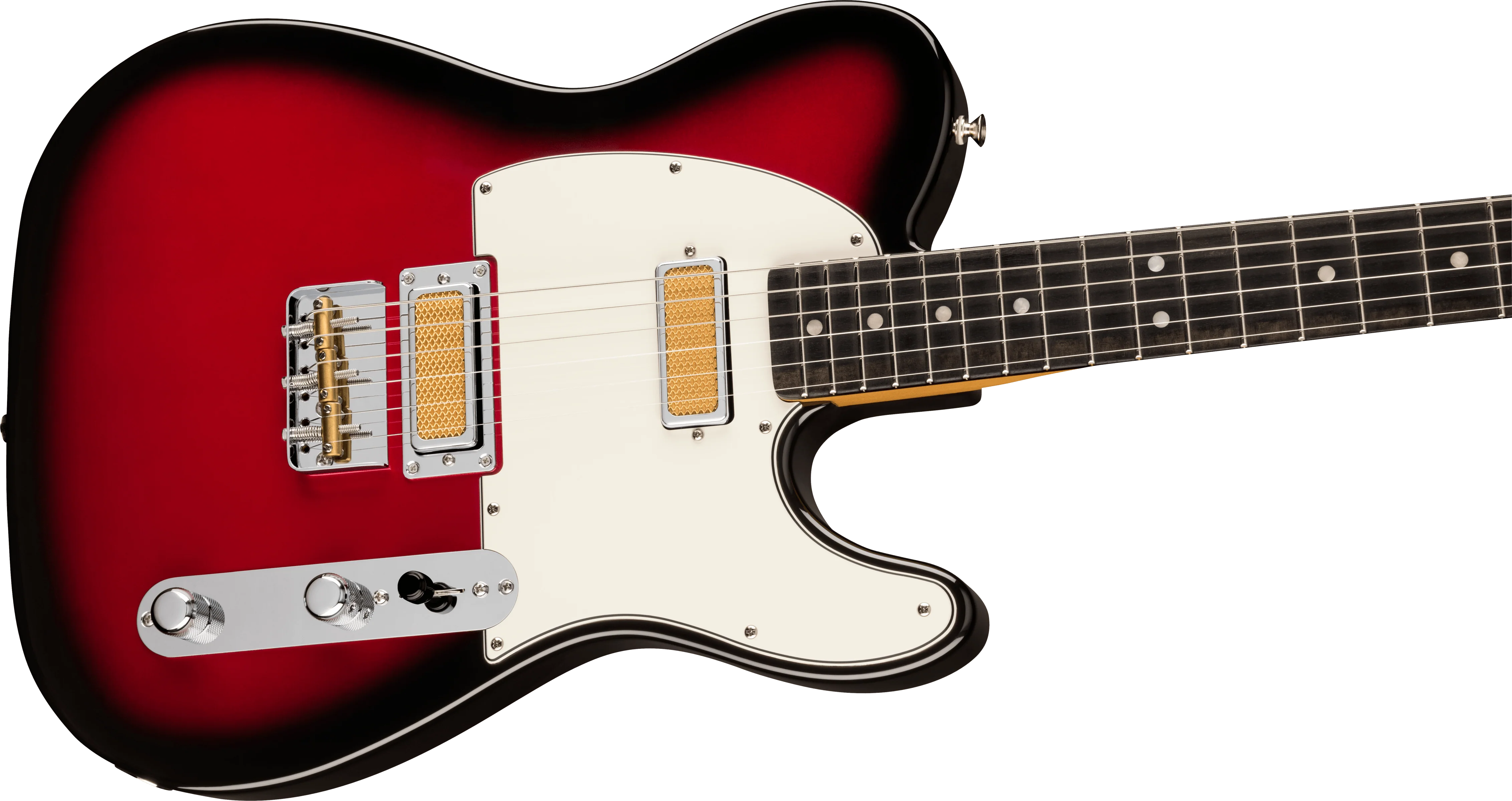 Fender Gold Foil Telecaster Ebony Fingerboard Candy Apple Burst With Gig Bag - Image 4