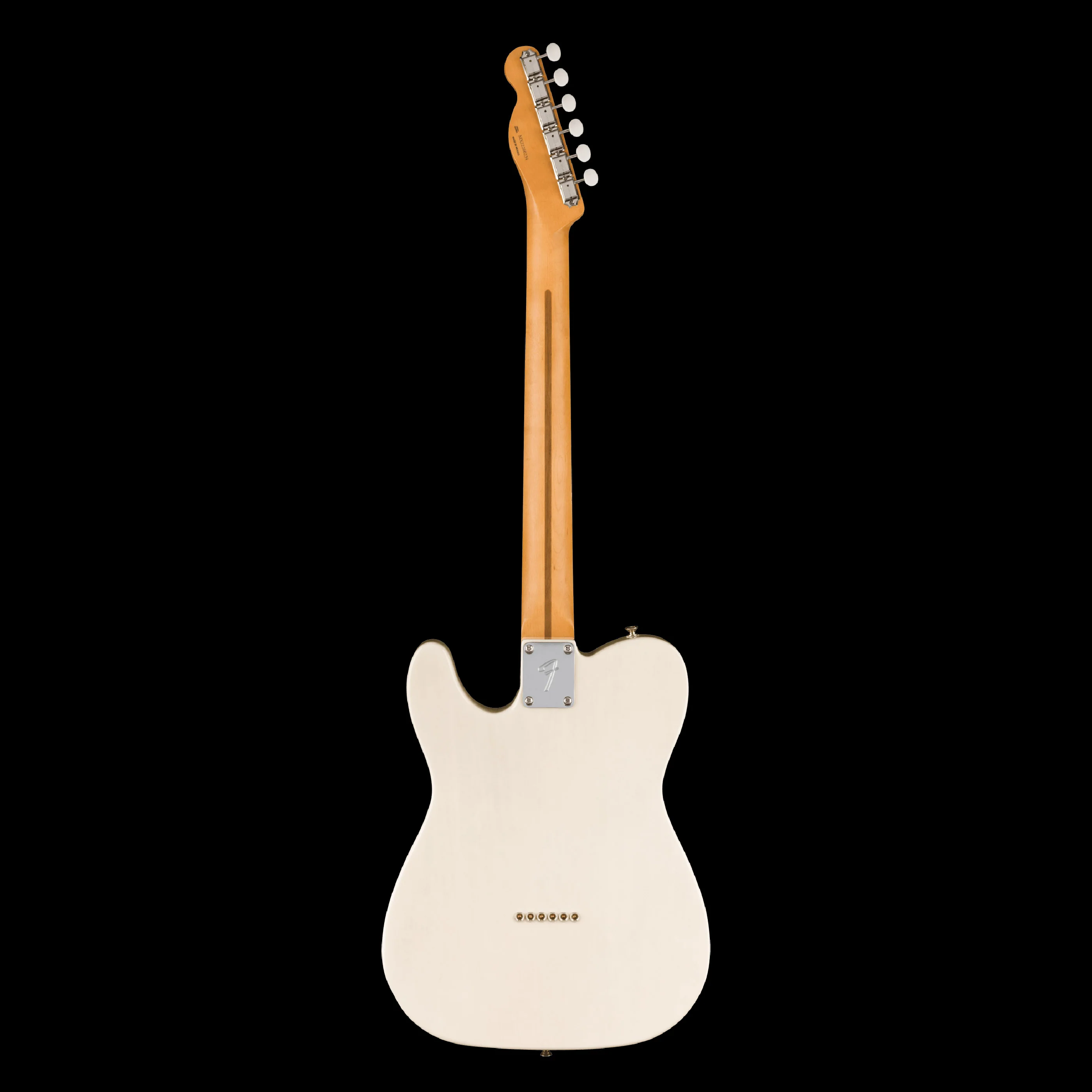 Fender Gold Foil Telecaster Ebony Fingerboard White Blonde With Gig Bag - Image 5