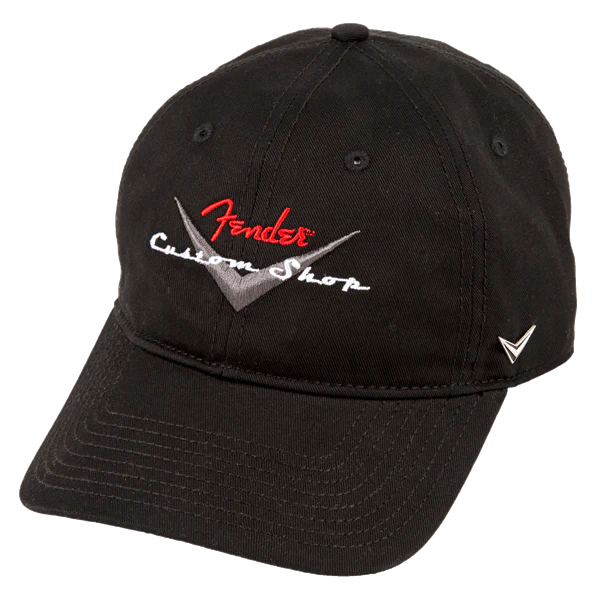 Fender Custom Shop Baseball Hat Black One Size Fits Most
