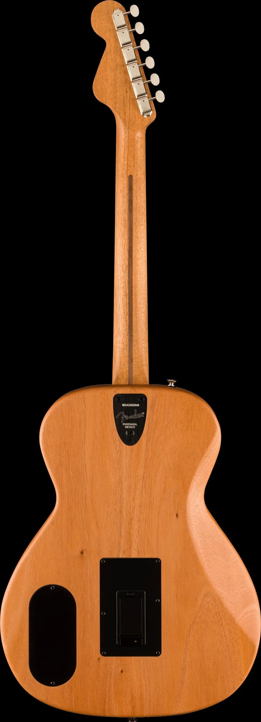 Fender Highway Series Parlor All-Mahogany Acoustic Guitar With Gig Bag - Image 4