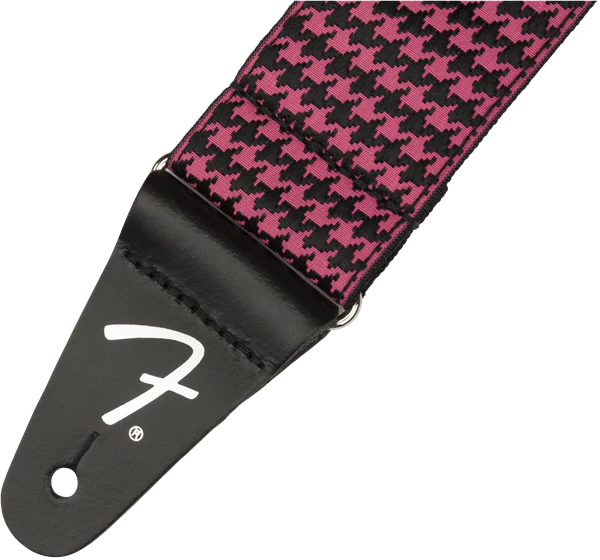 Fender Houndstooth Strap Pink - Image 2